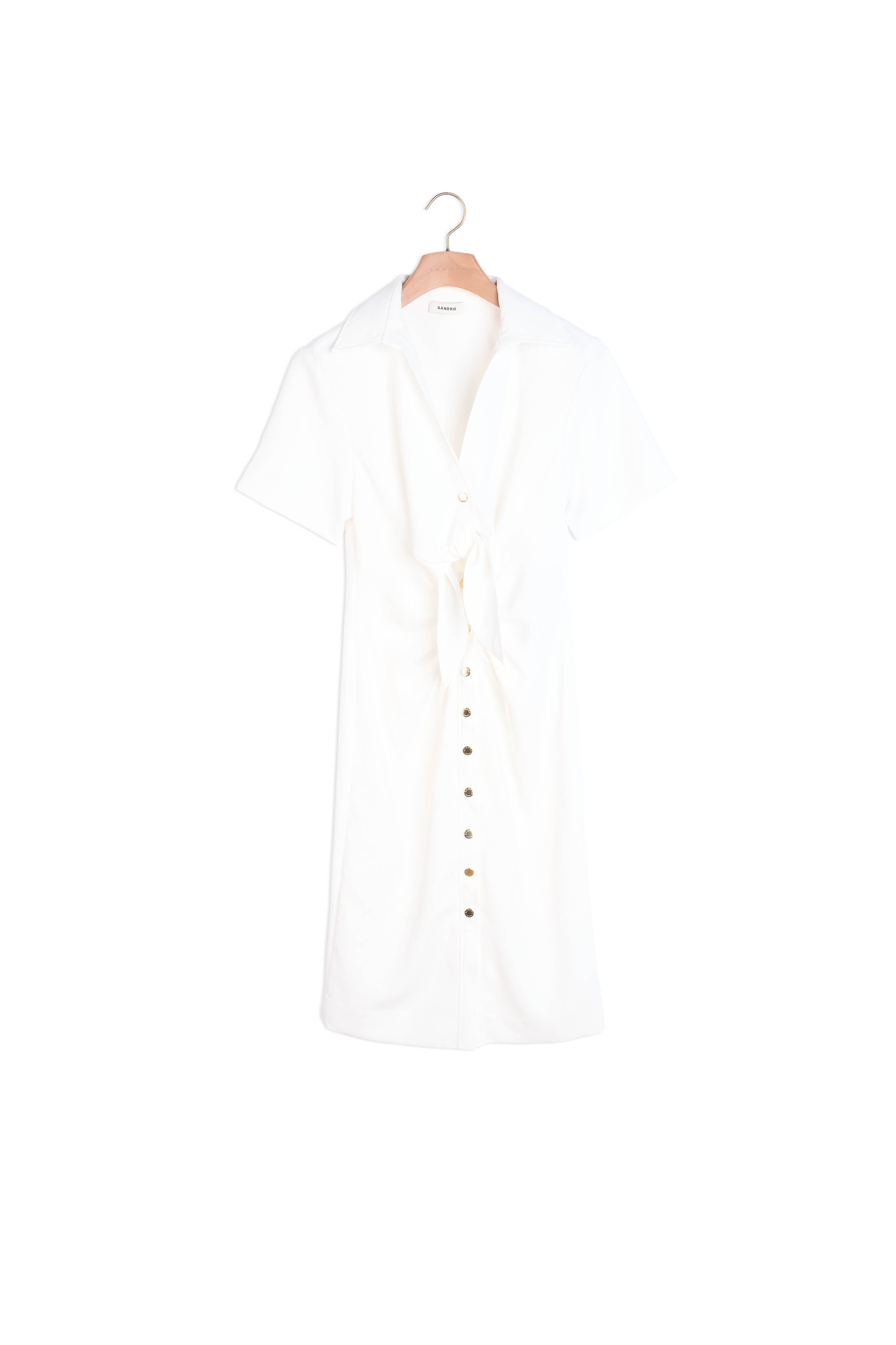 Robe midi boutonnée Sandro seconde main