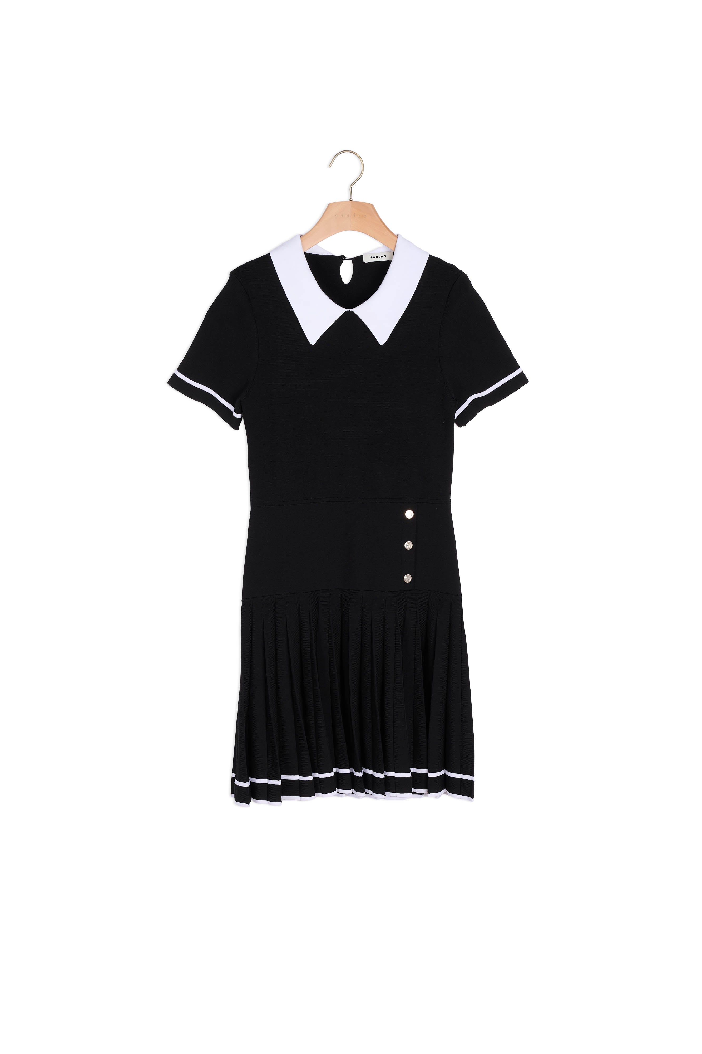 Robe courte en Maille Sandro seconde main