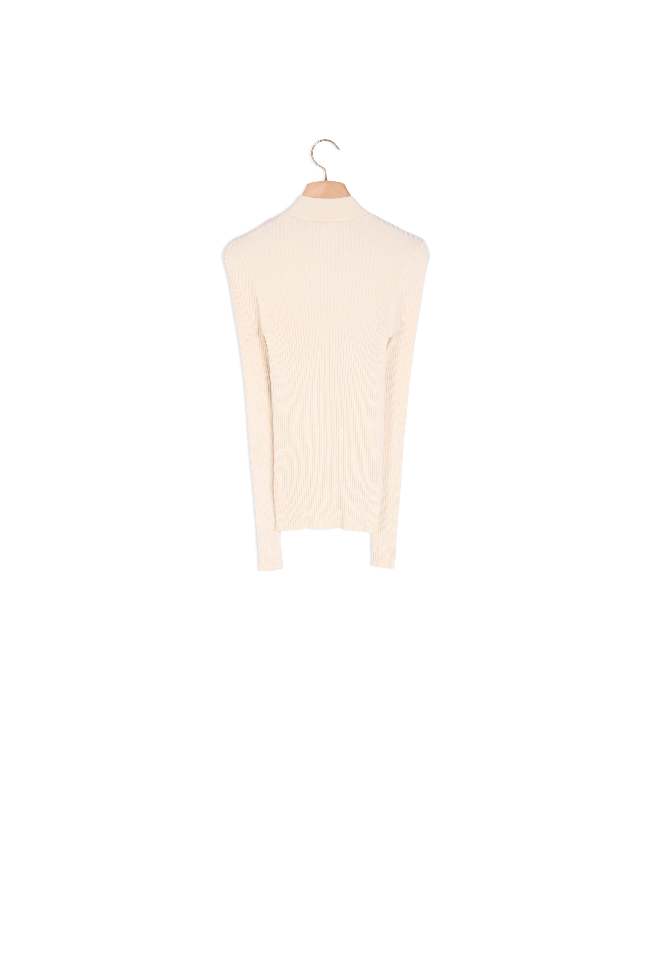 Cardigan boutonné en Maille côtelée Sandro seconde main