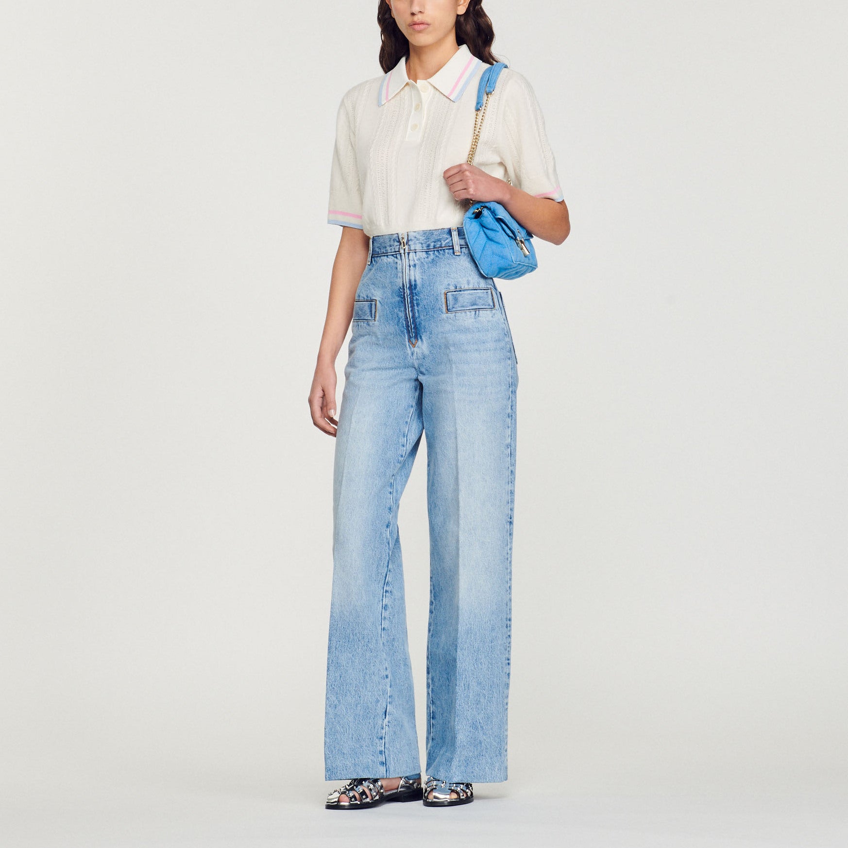 Jean large Sandro seconde main