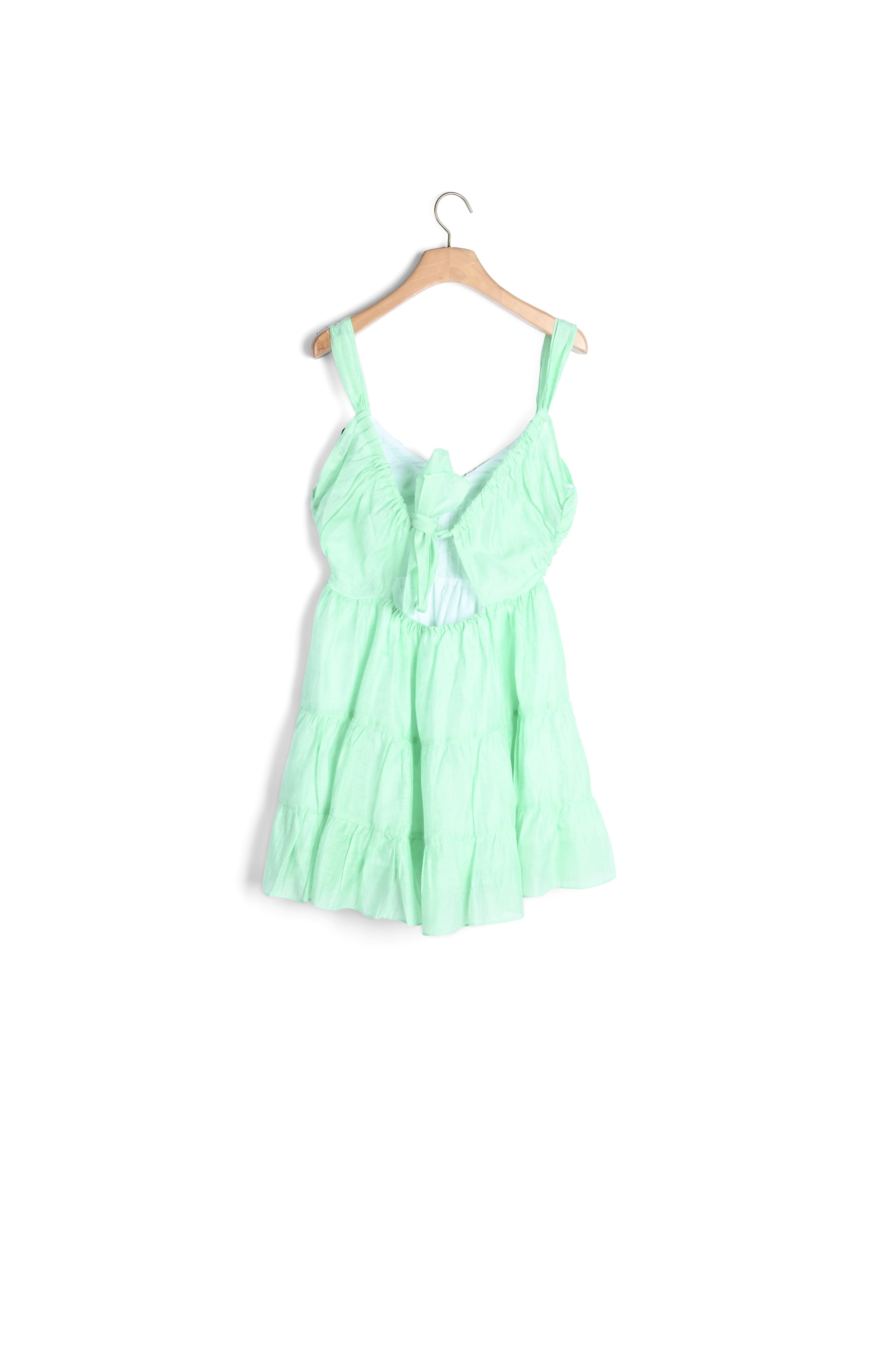 Robe courte volantée Sandro seconde main