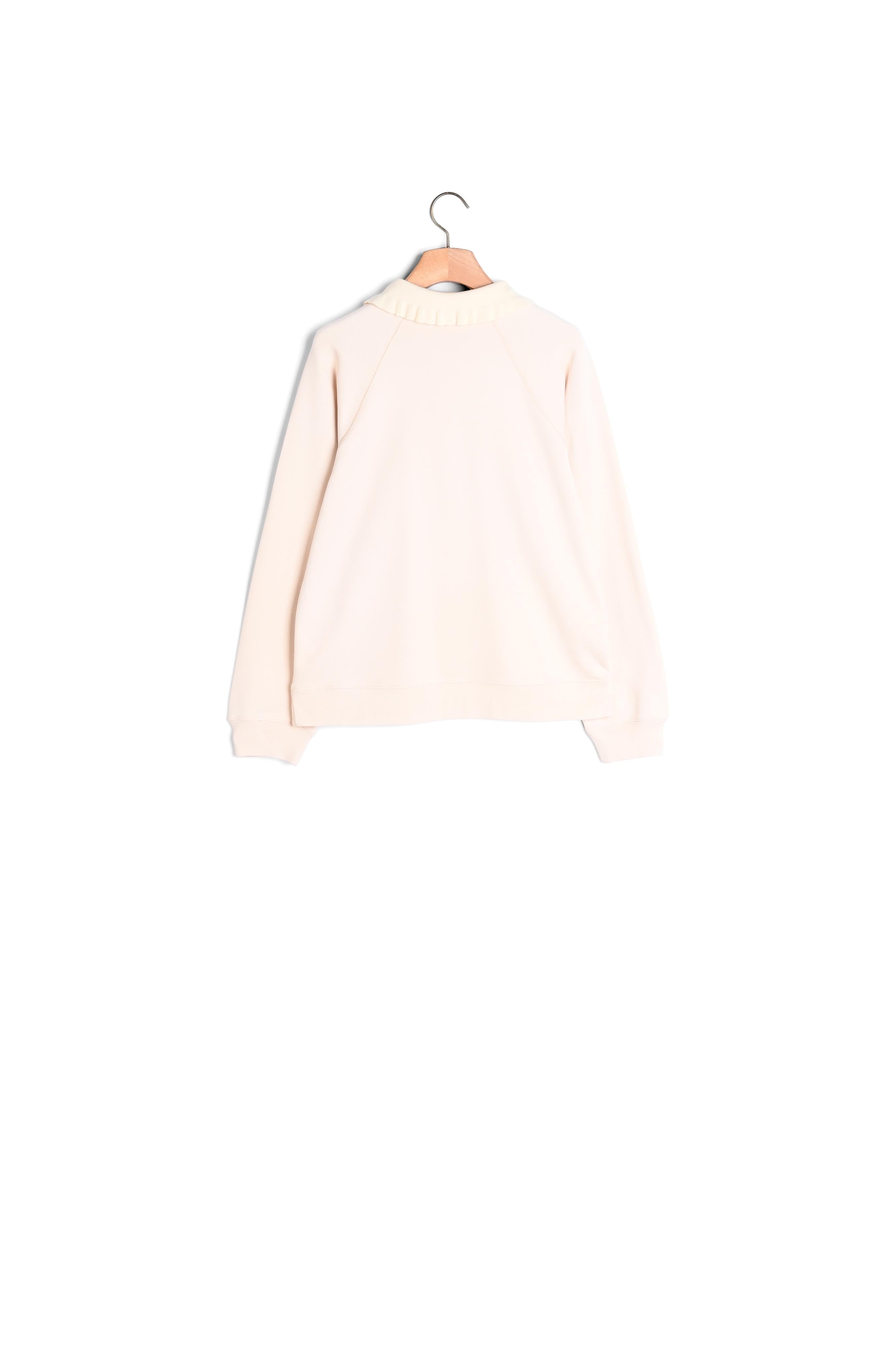 Sweat oversize à col Chemise Sandro seconde main