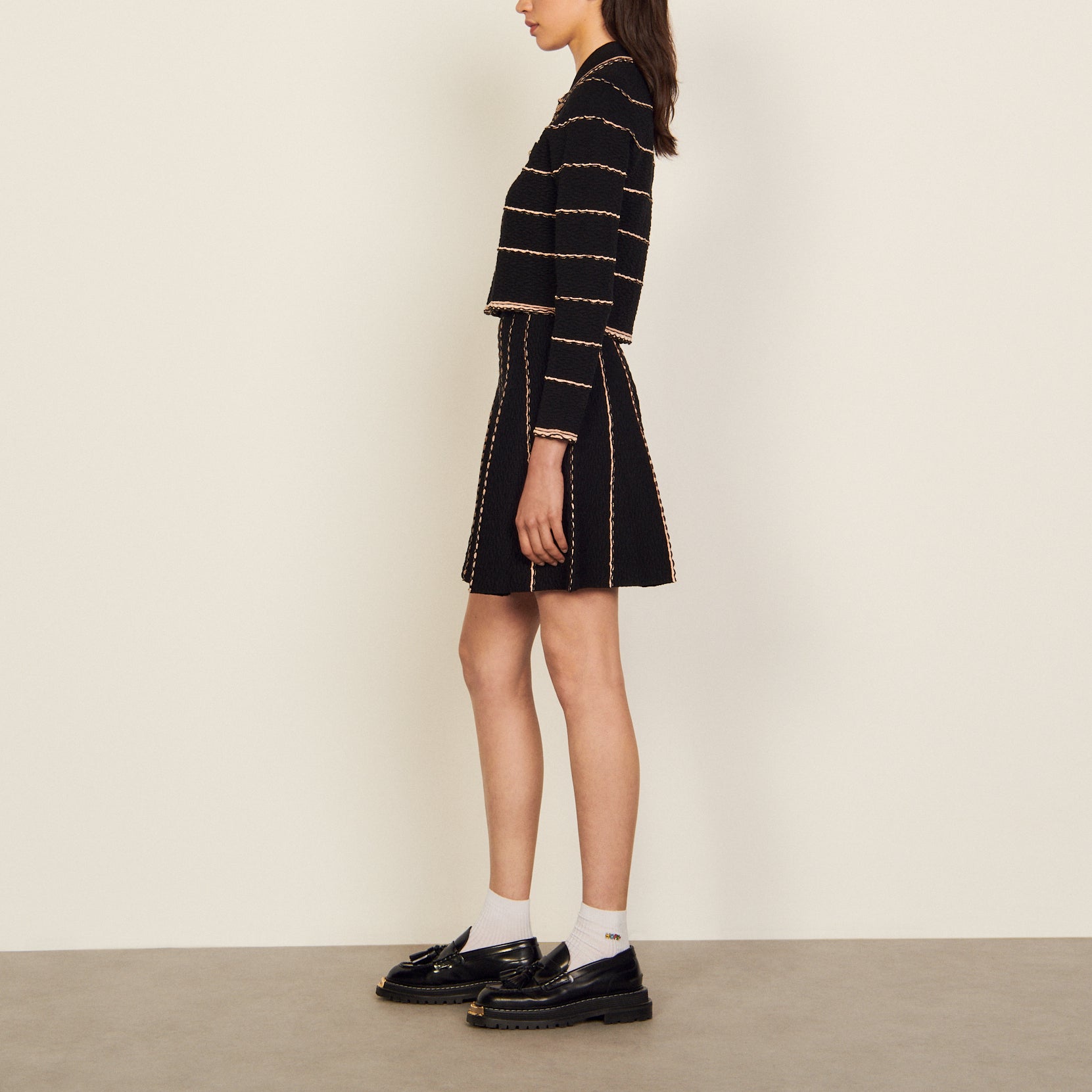 Cardicoat court façon petite Veste Sandro seconde main