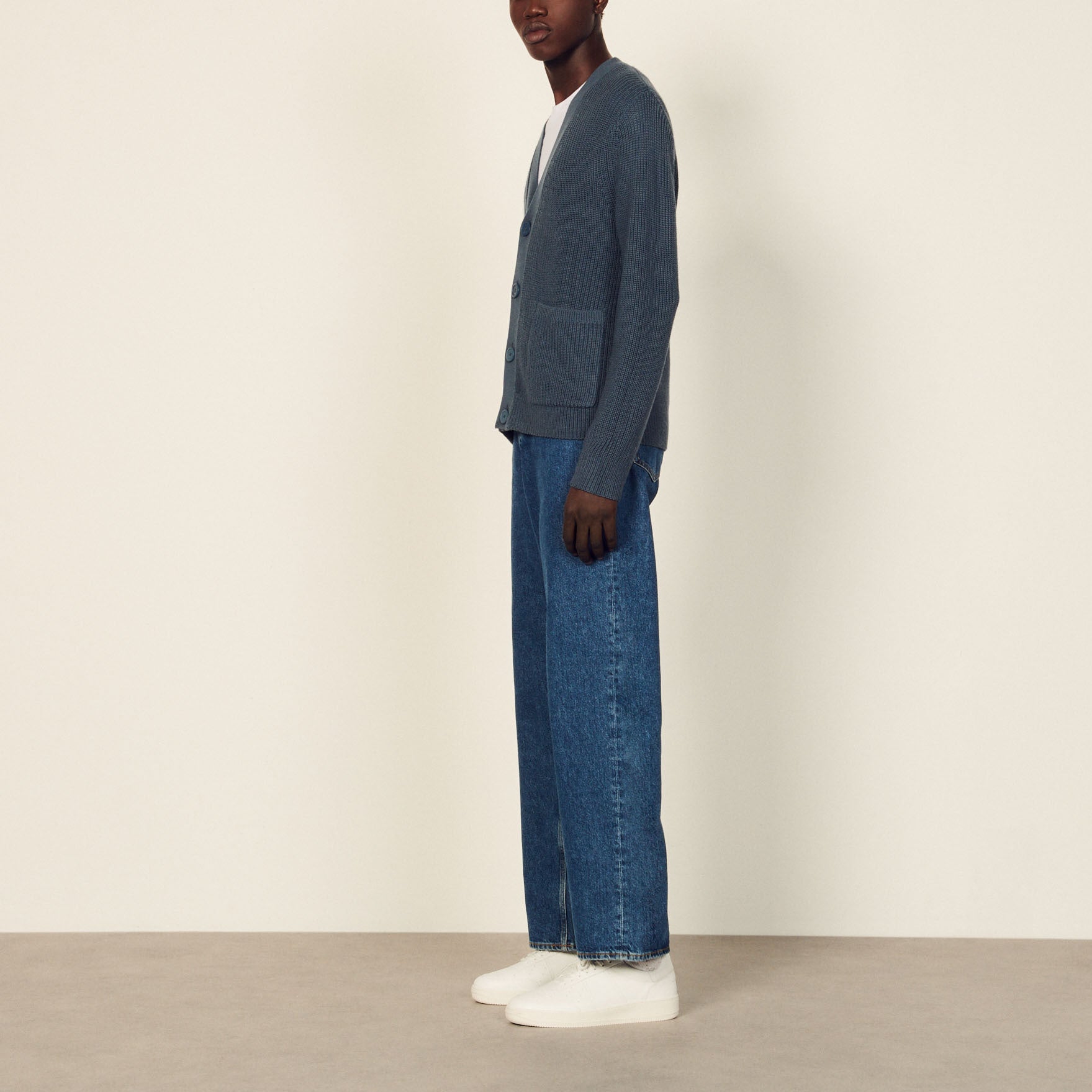 Cardigan en laine Sandro seconde main