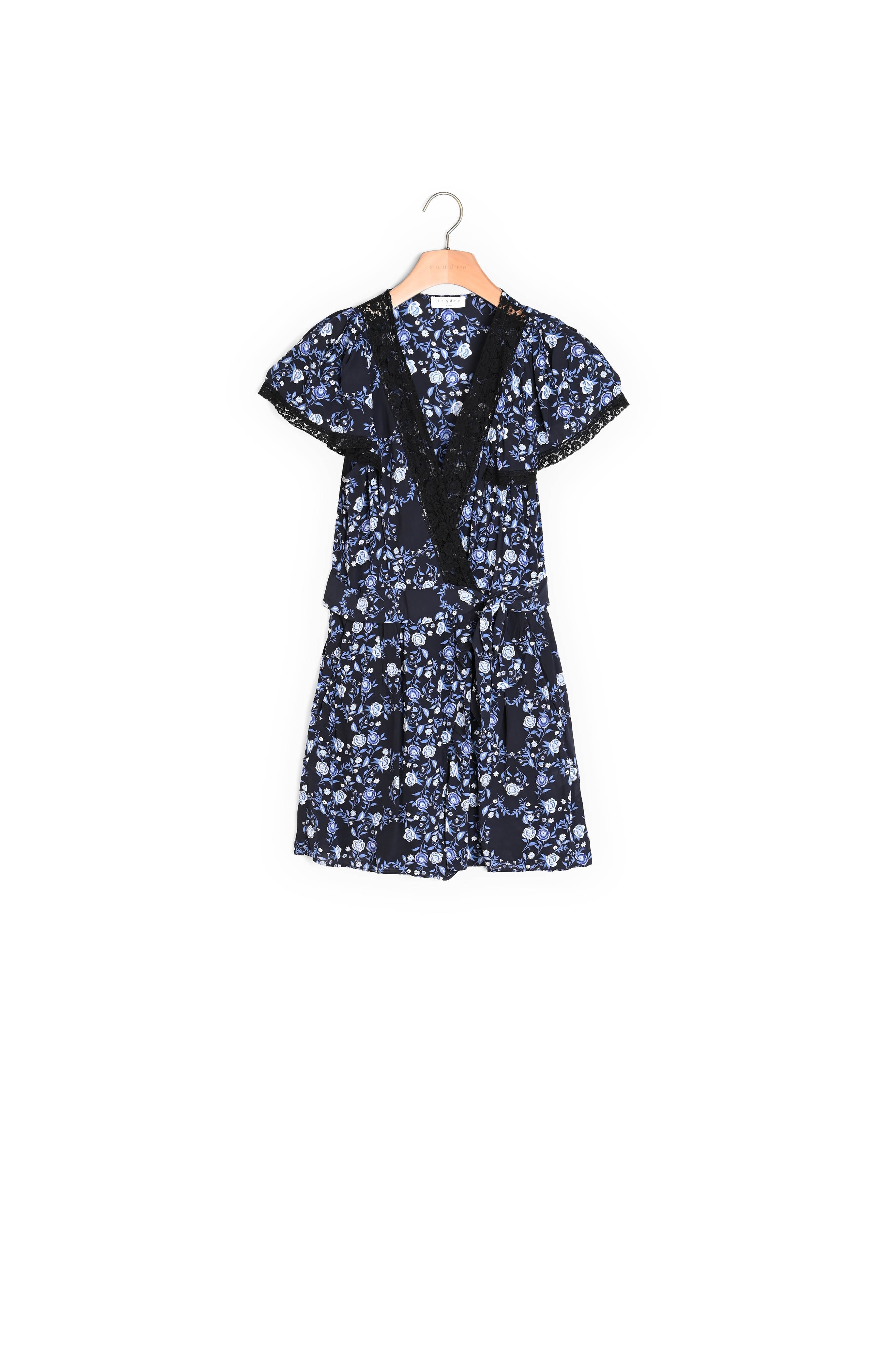 Combi-Short imprimée à manches courtes Sandro seconde main