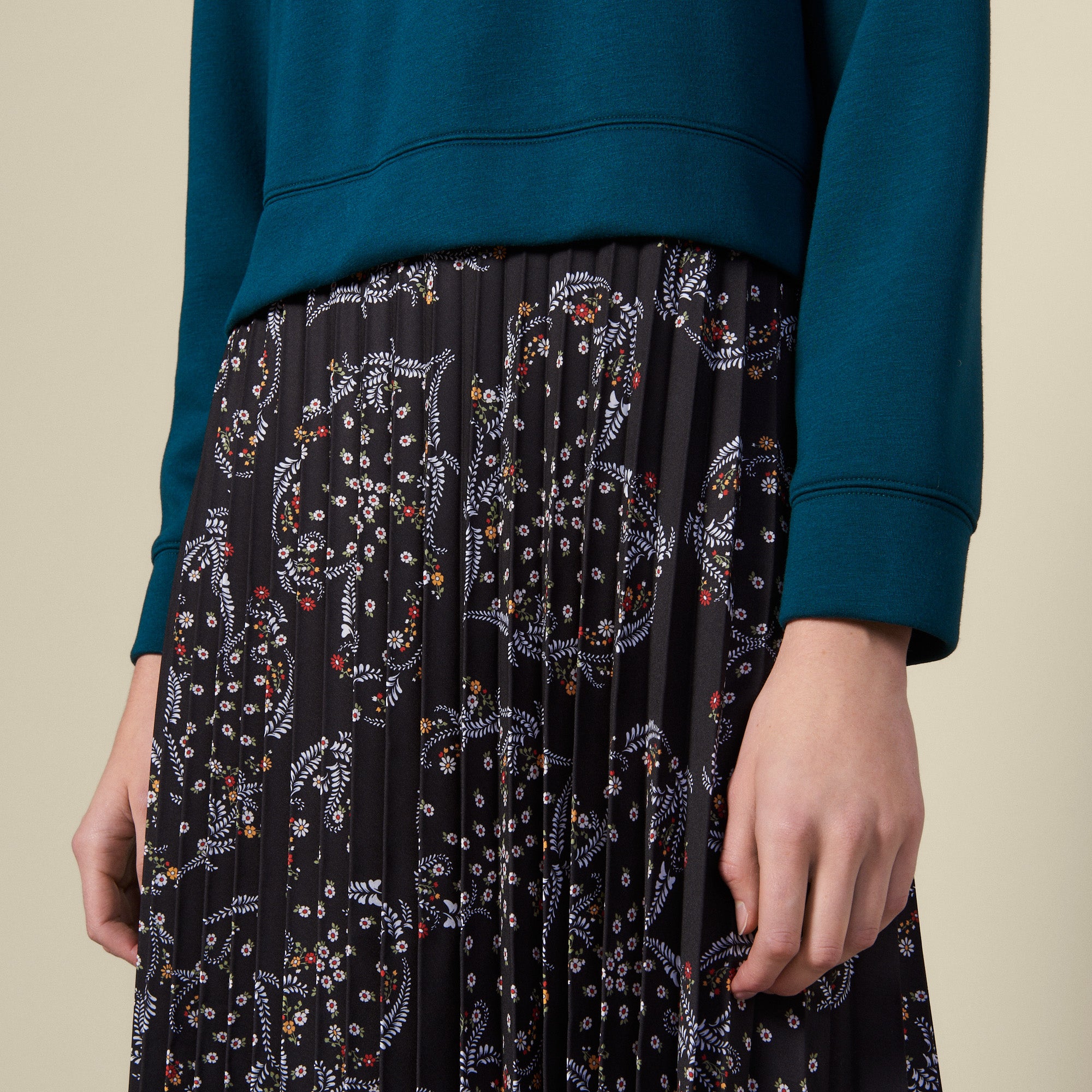 Robe en trompe l'œil Sandro seconde main