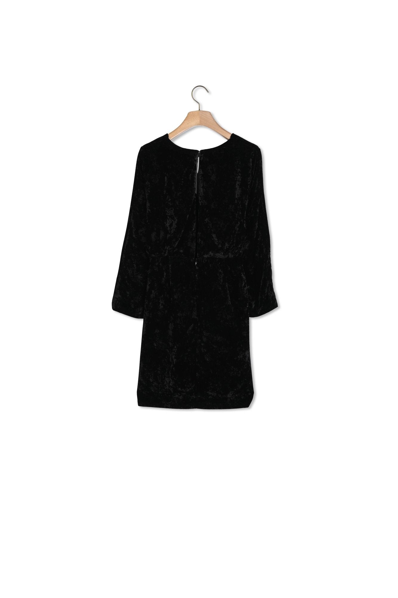 Robe courte en velours frappé Sandro seconde main