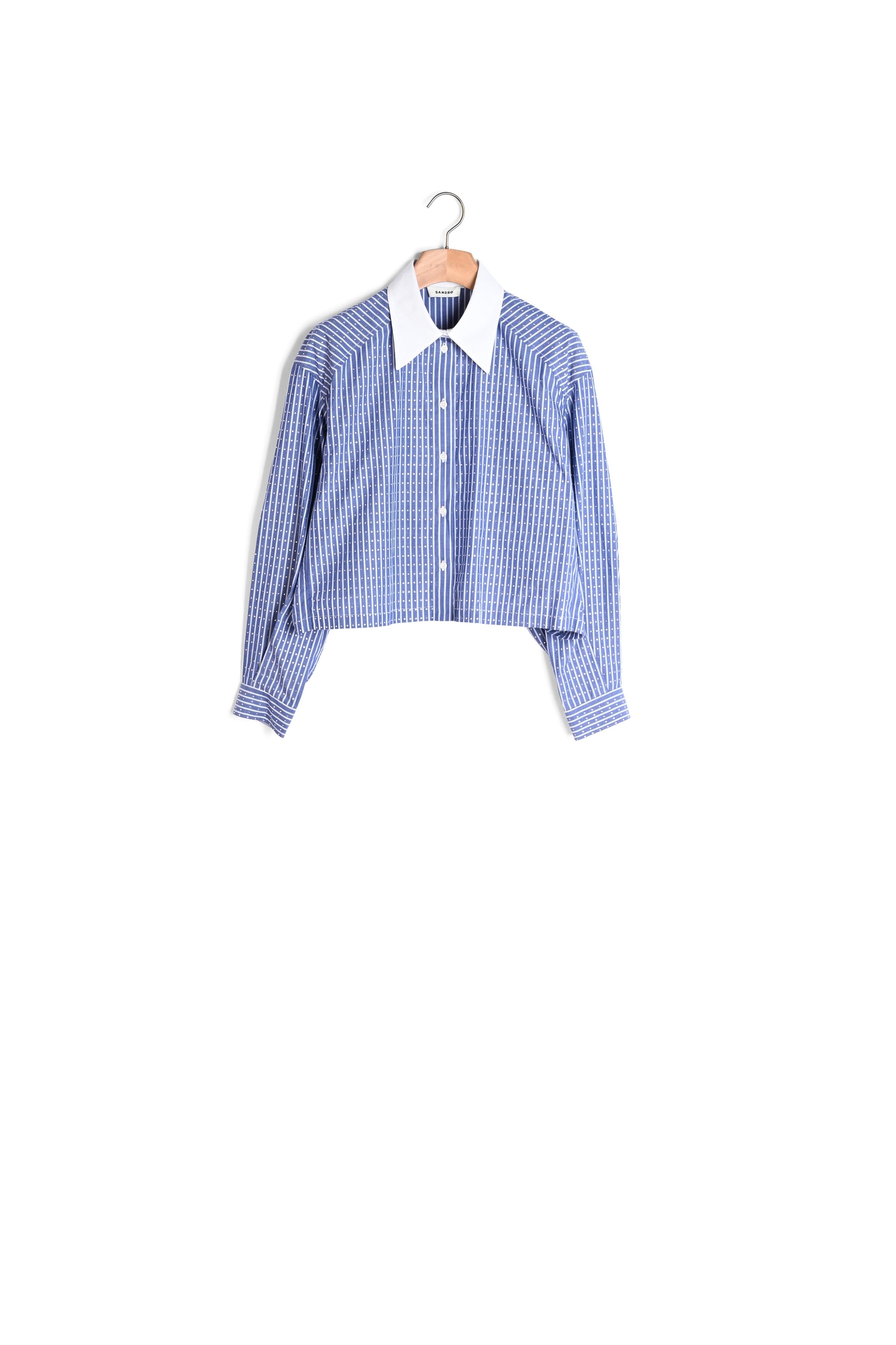 Chemise courte oversize Sandro seconde main