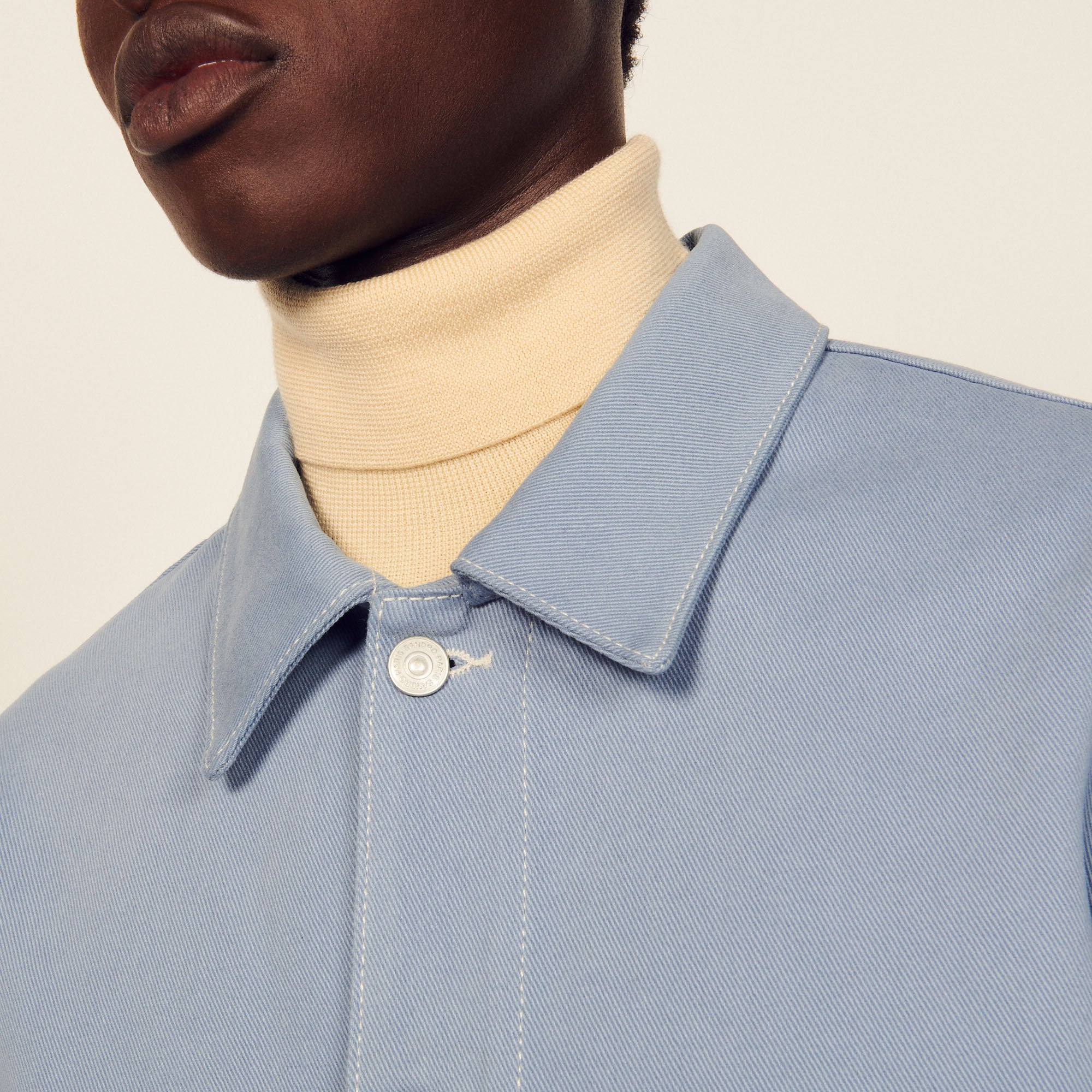 Blouson en toile de coton Sandro seconde main