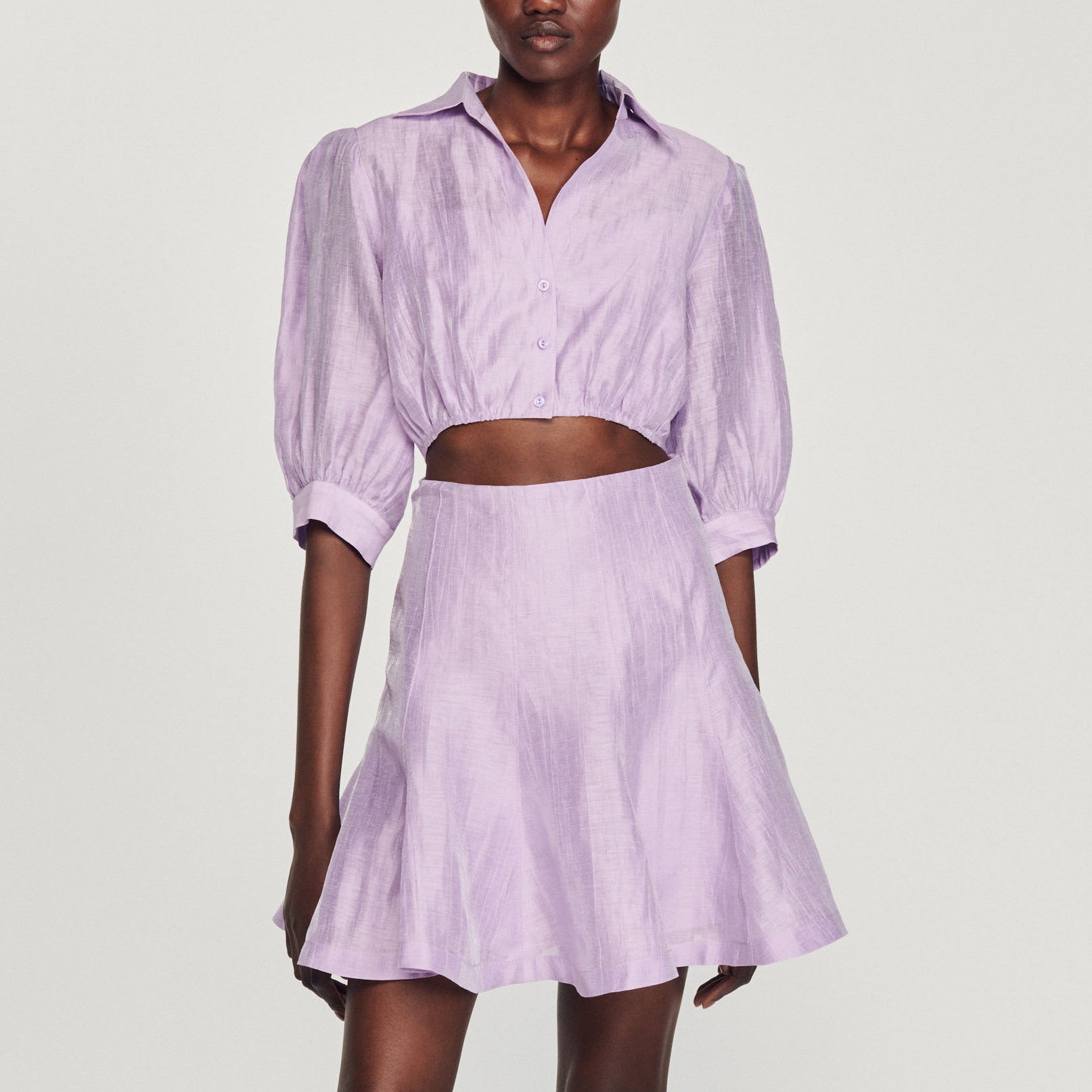 Robe courte ouverte Sandro seconde main