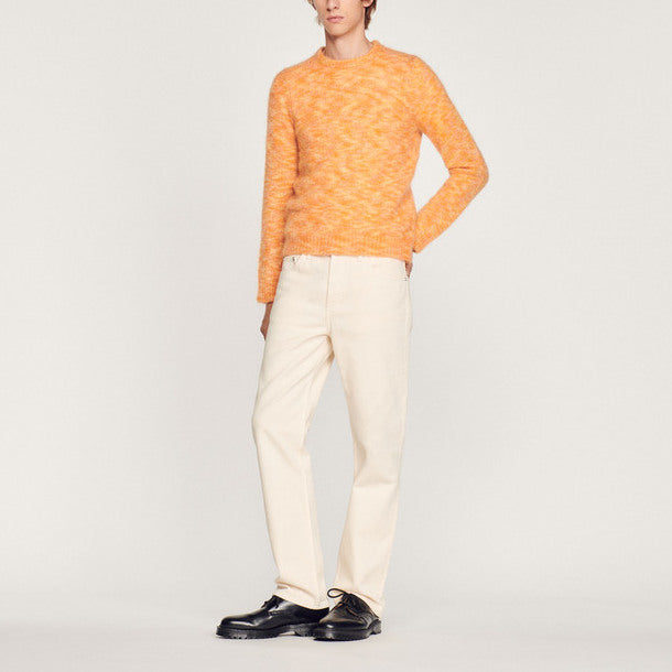 Pull en laine à col rond Sandro seconde main