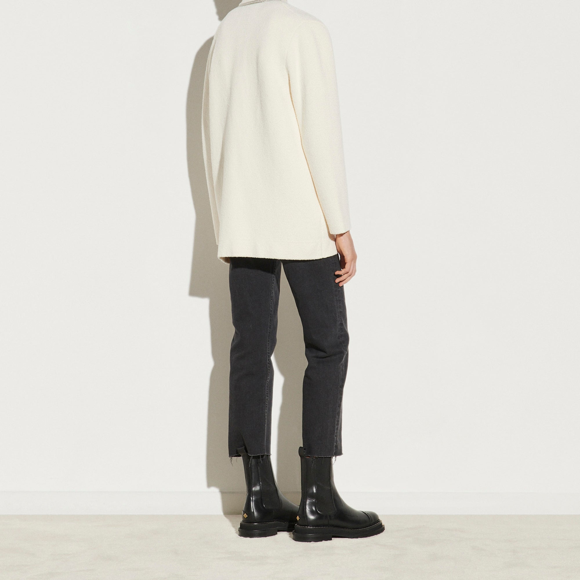 Cardigan long avec boutons perles Sandro seconde main