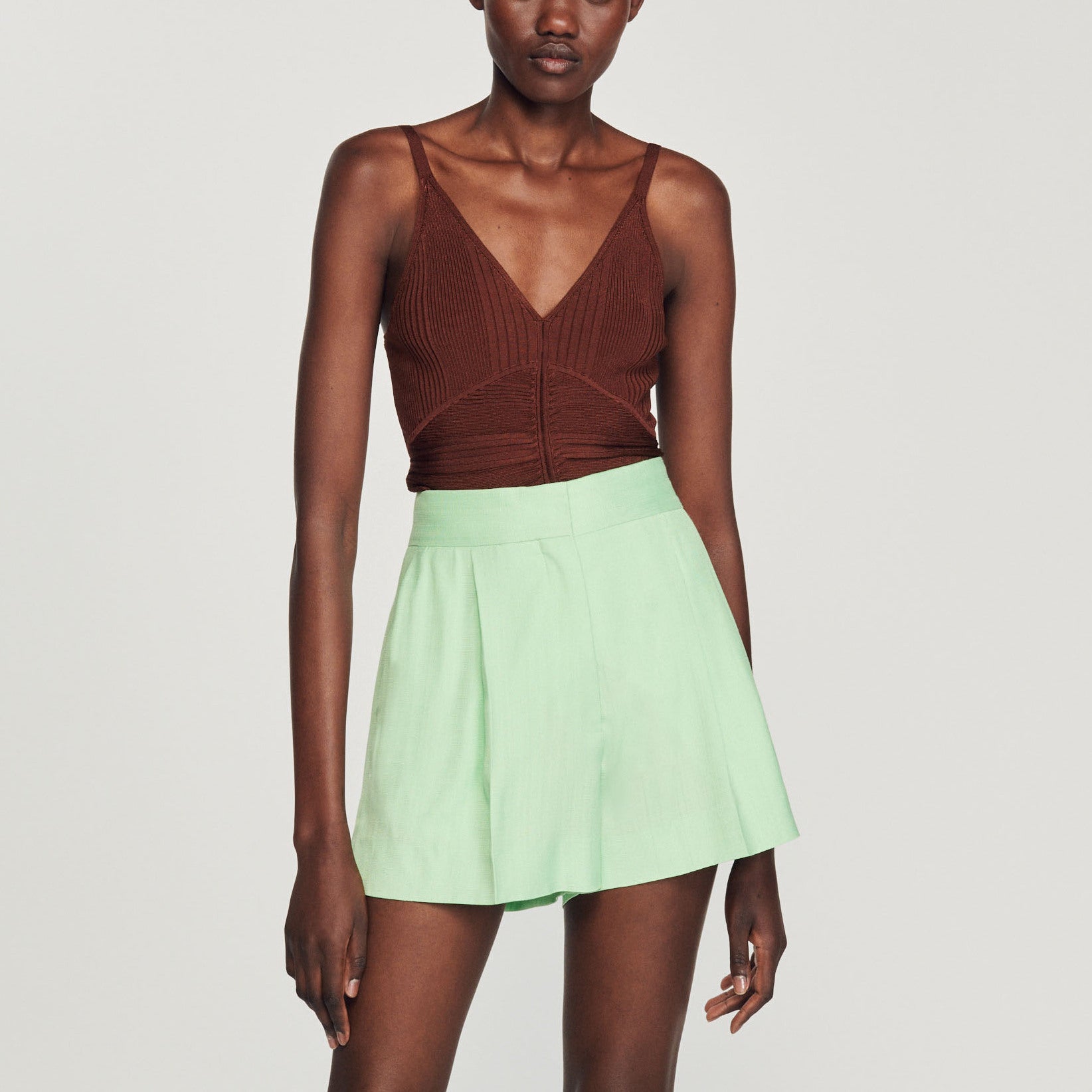 Débardeur plissé Sandro seconde main