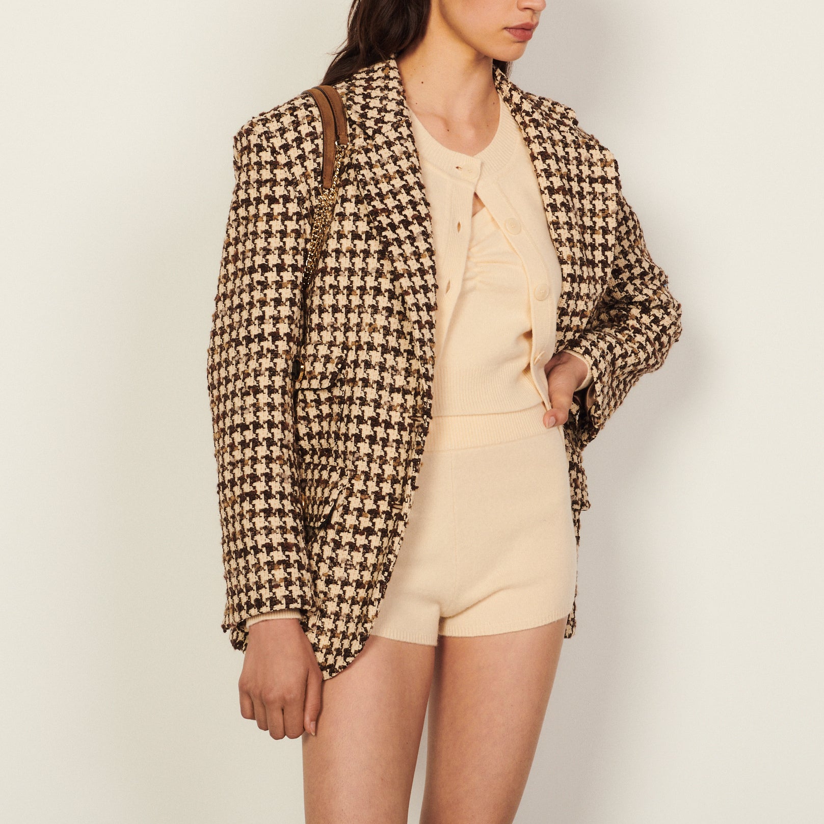 Short Vanille Sandro seconde main