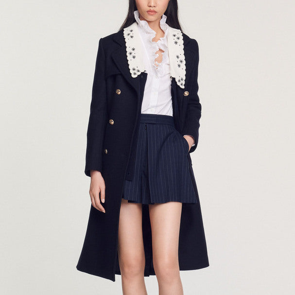 Short de tailleur à rayures Sandro seconde main