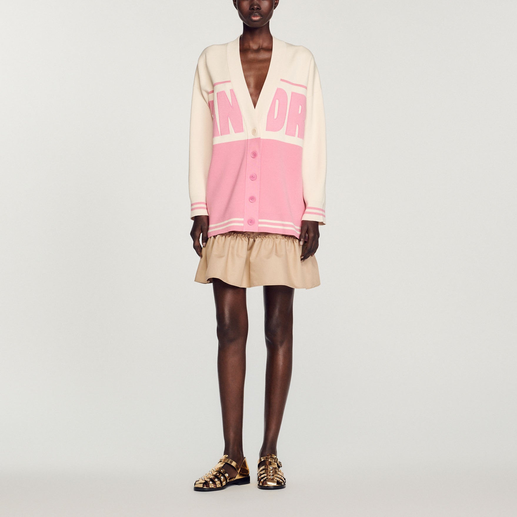 Cardigan oversize Sandro seconde main