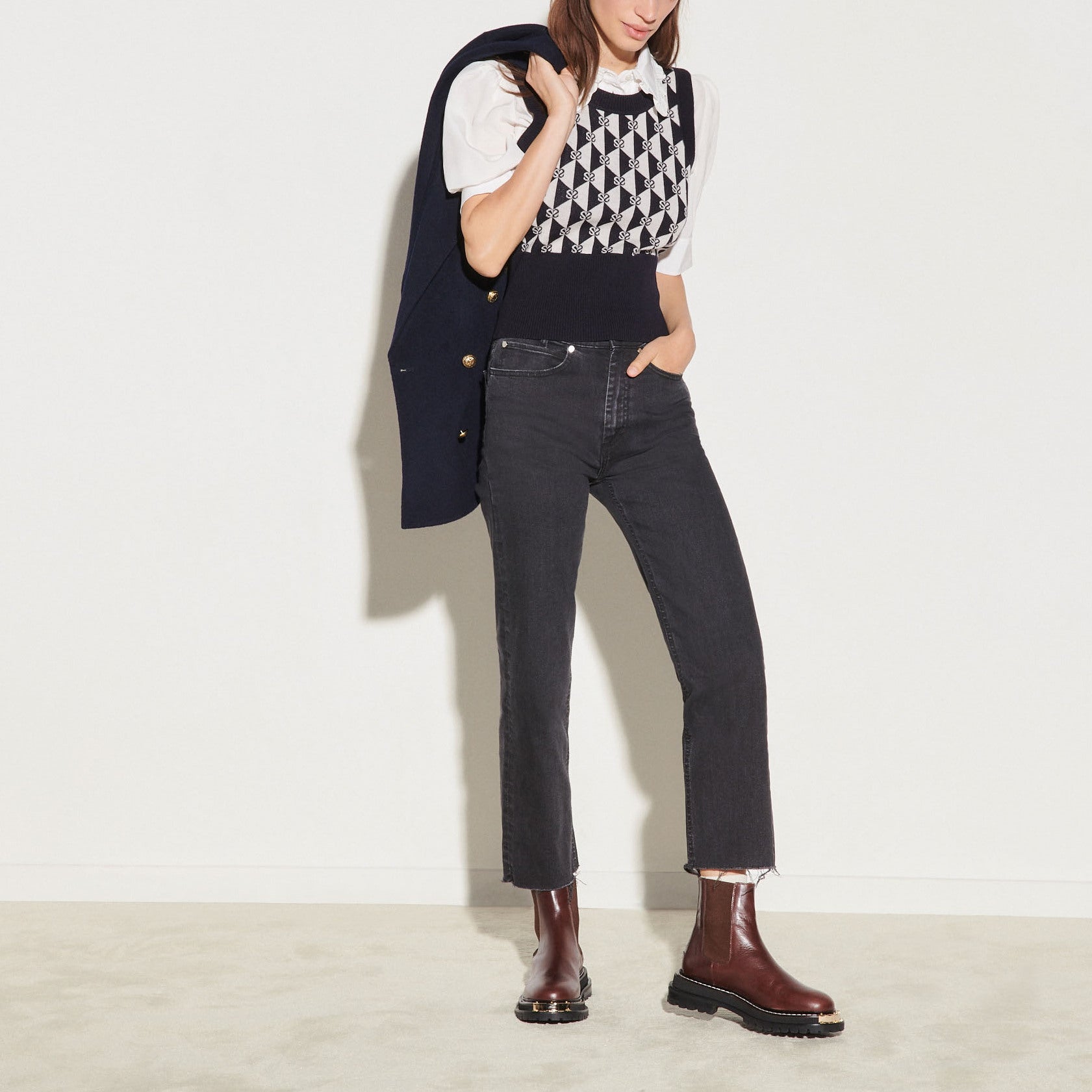  Pull sans manches Sandro seconde main