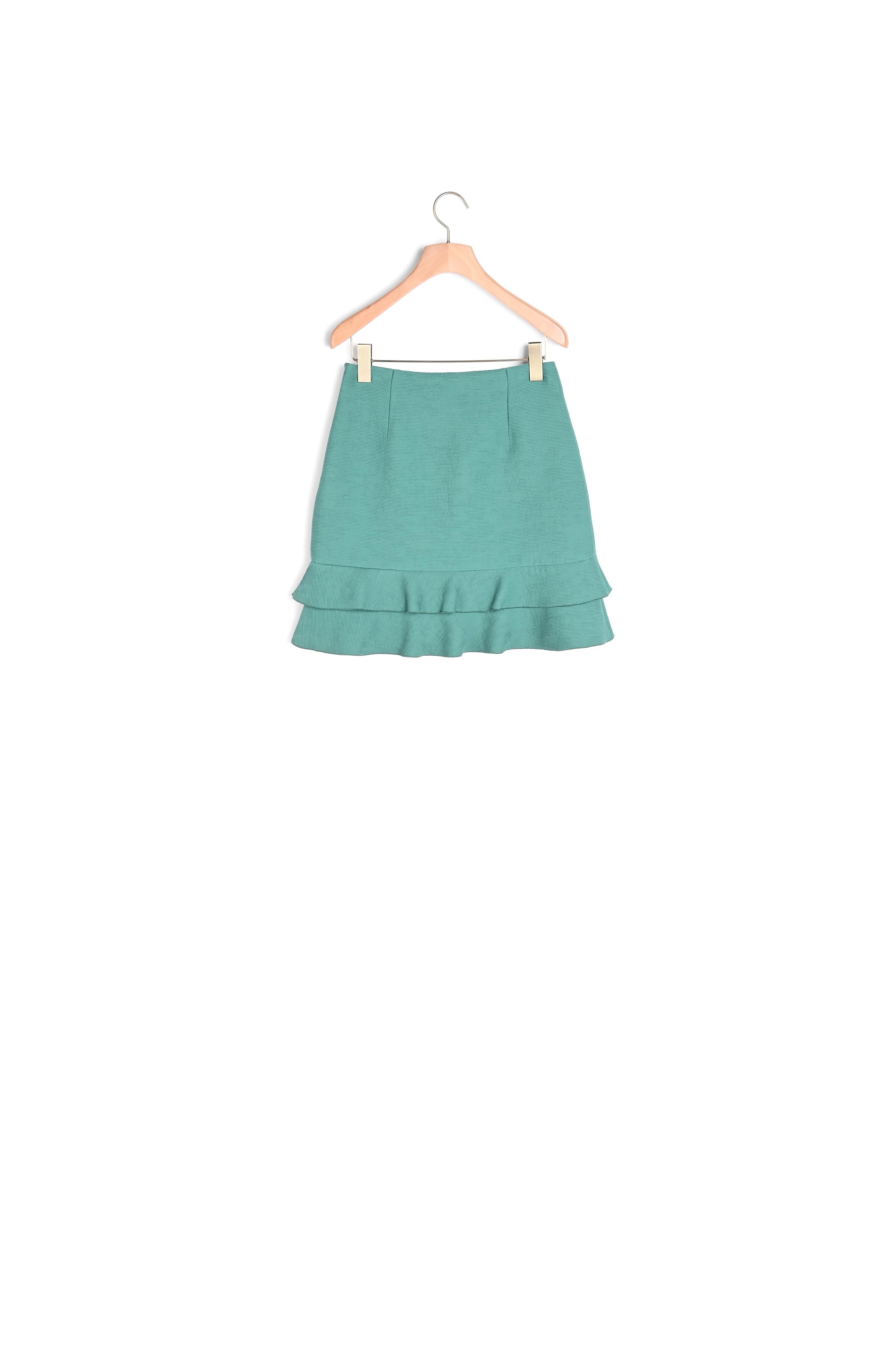 Jupe avec deux volants en bas Sandro seconde main