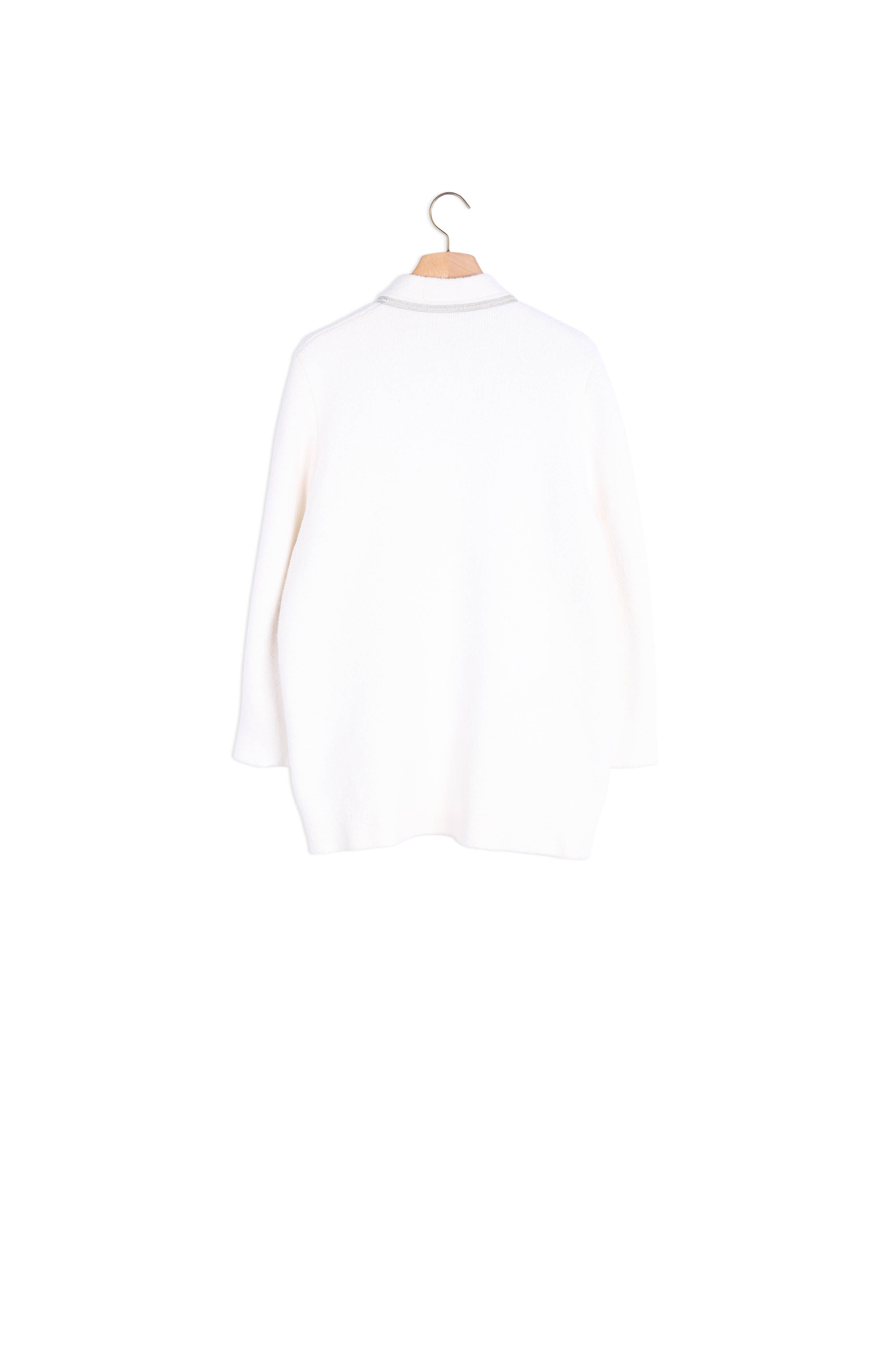 Cardigan long avec boutons perles Sandro seconde main