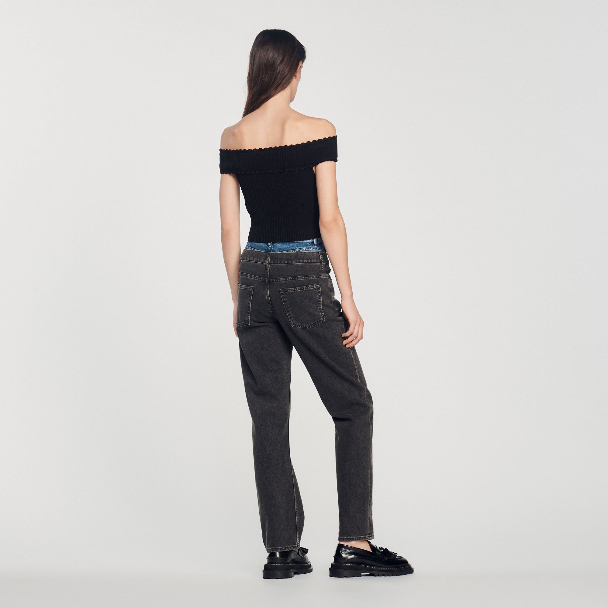 Top court en Maille Sandro seconde main