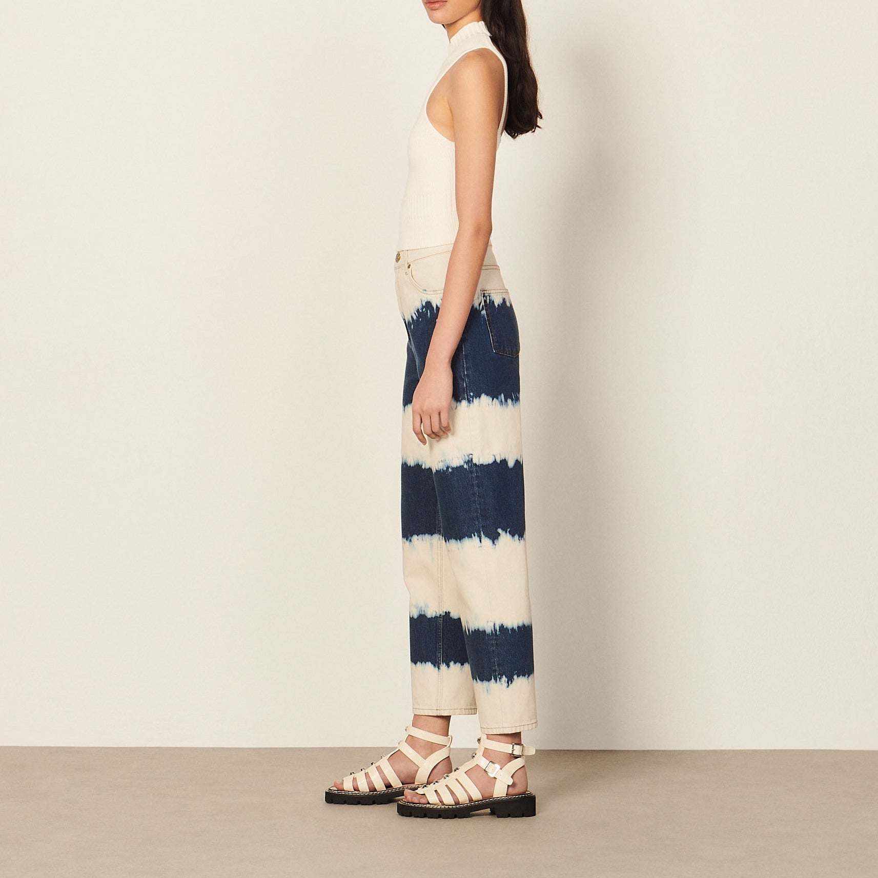 Pull dos nu Sandro seconde main