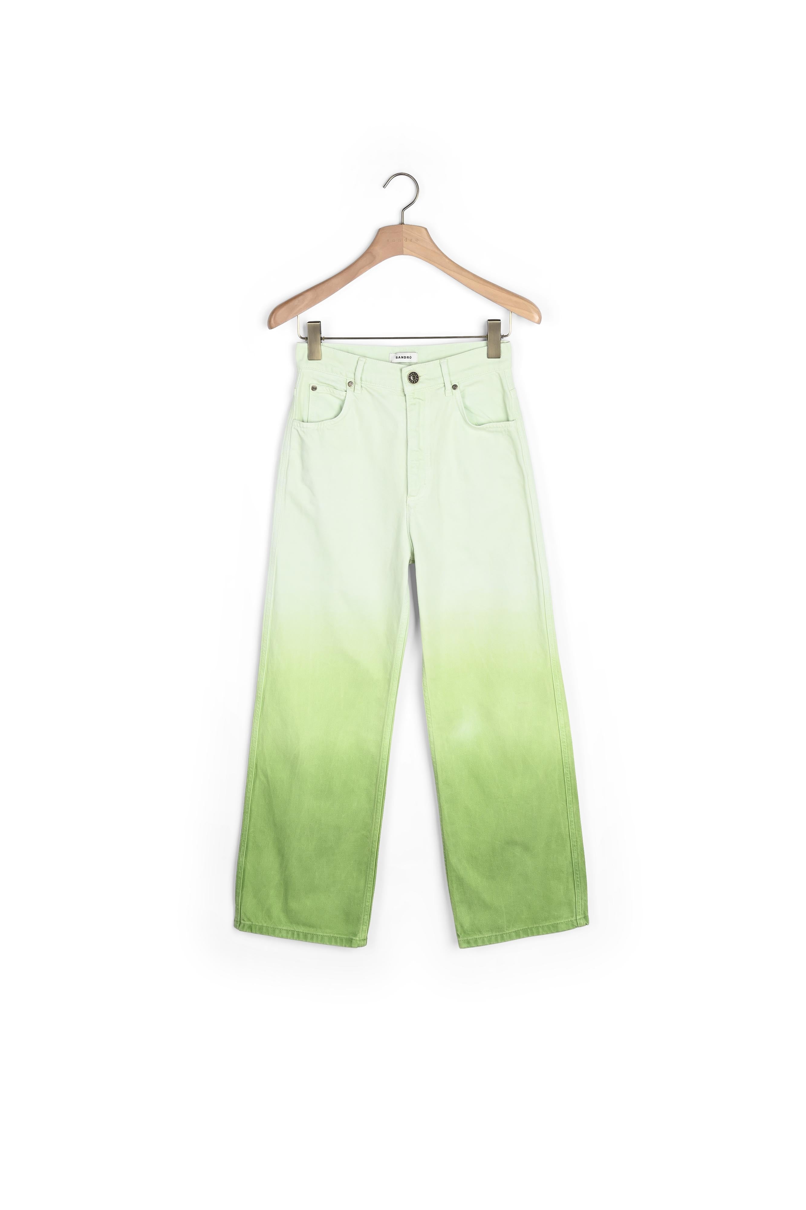 Jean droit effet dégradé Sandro seconde main