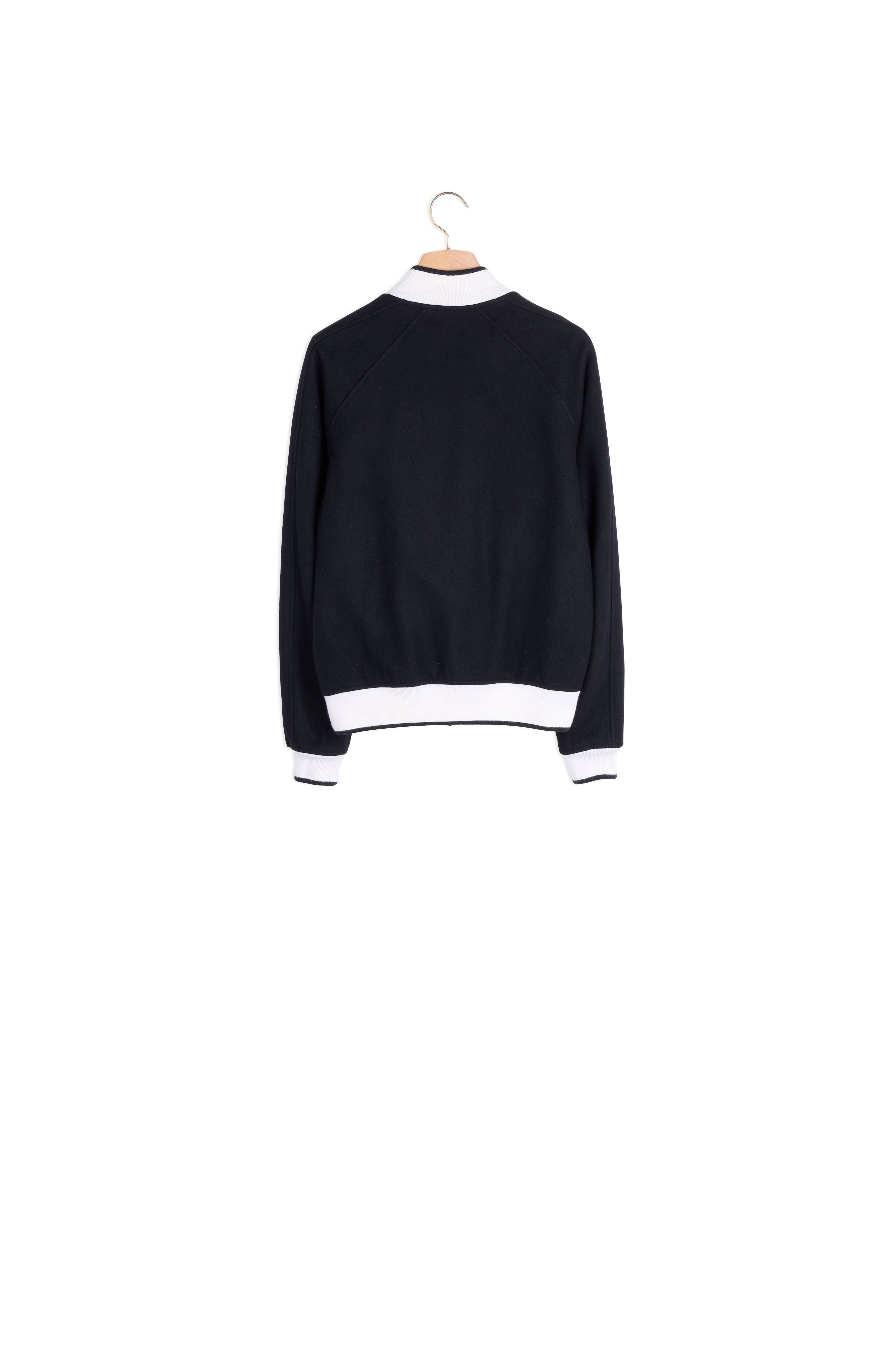 Blouson teddy à patch Sandro seconde main