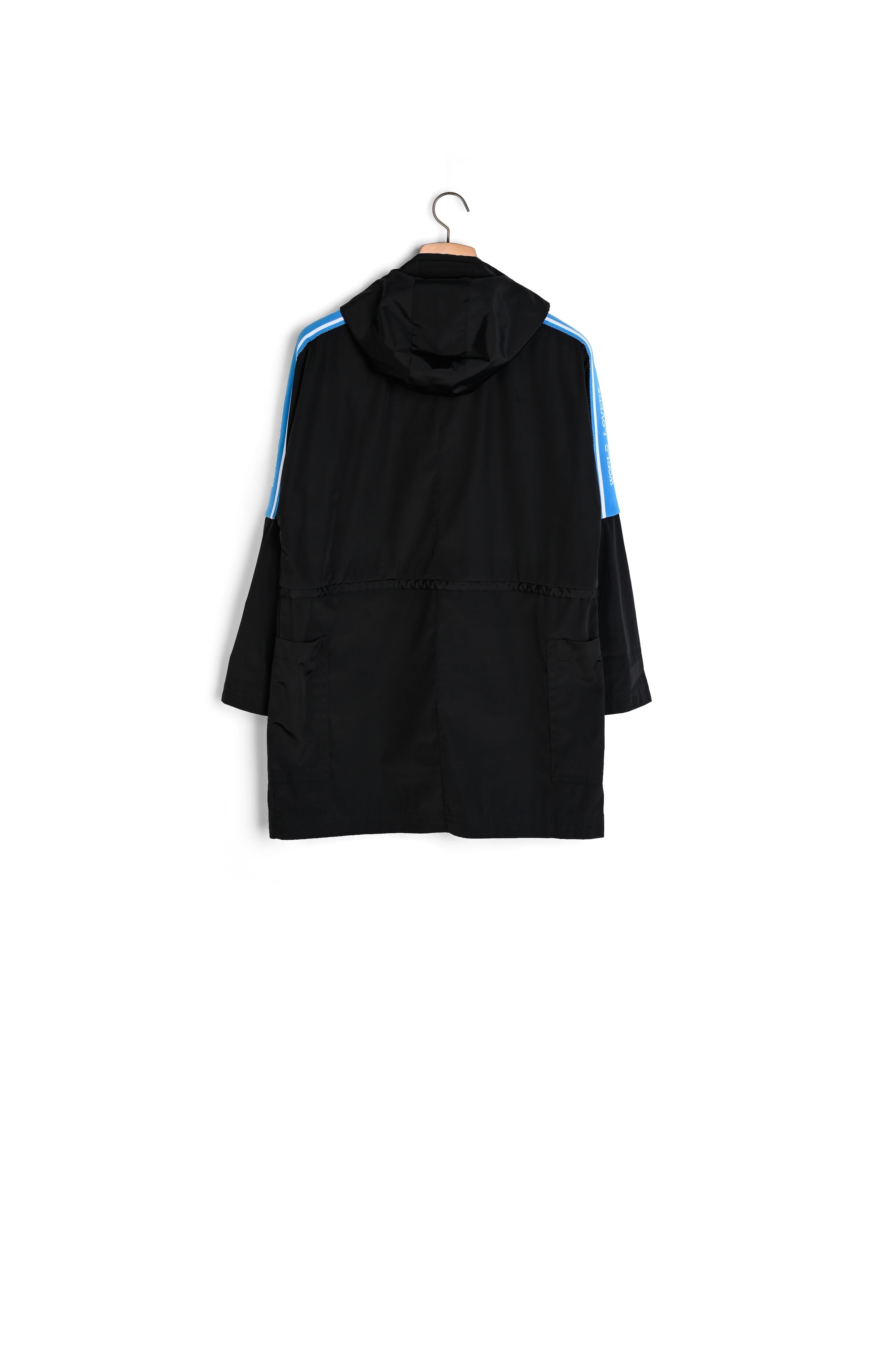 Manteau coupe-vent avec galons à message Sandro seconde main