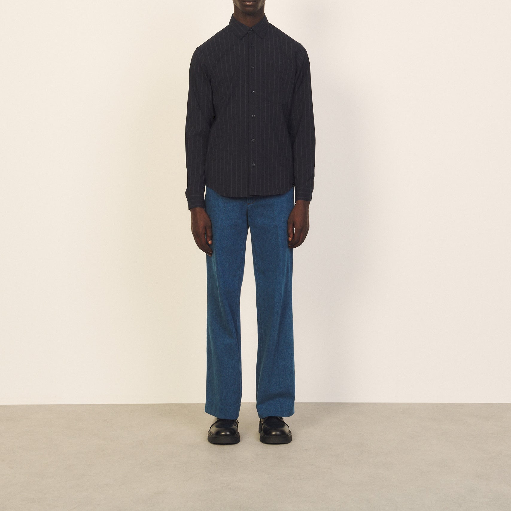 Chemise fluide rayée Sandro seconde main