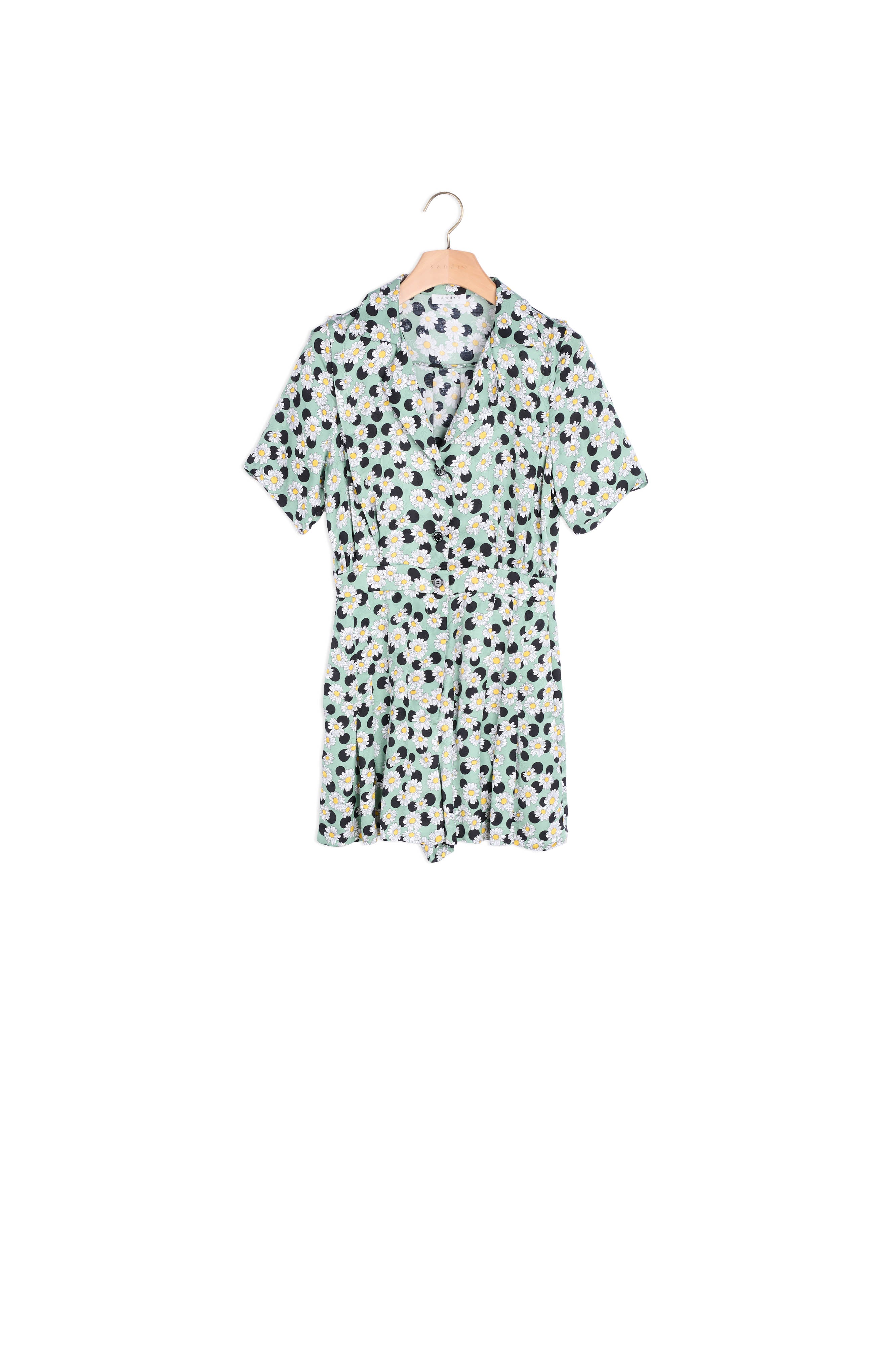 Combinaison Short imprimée Sandro seconde main