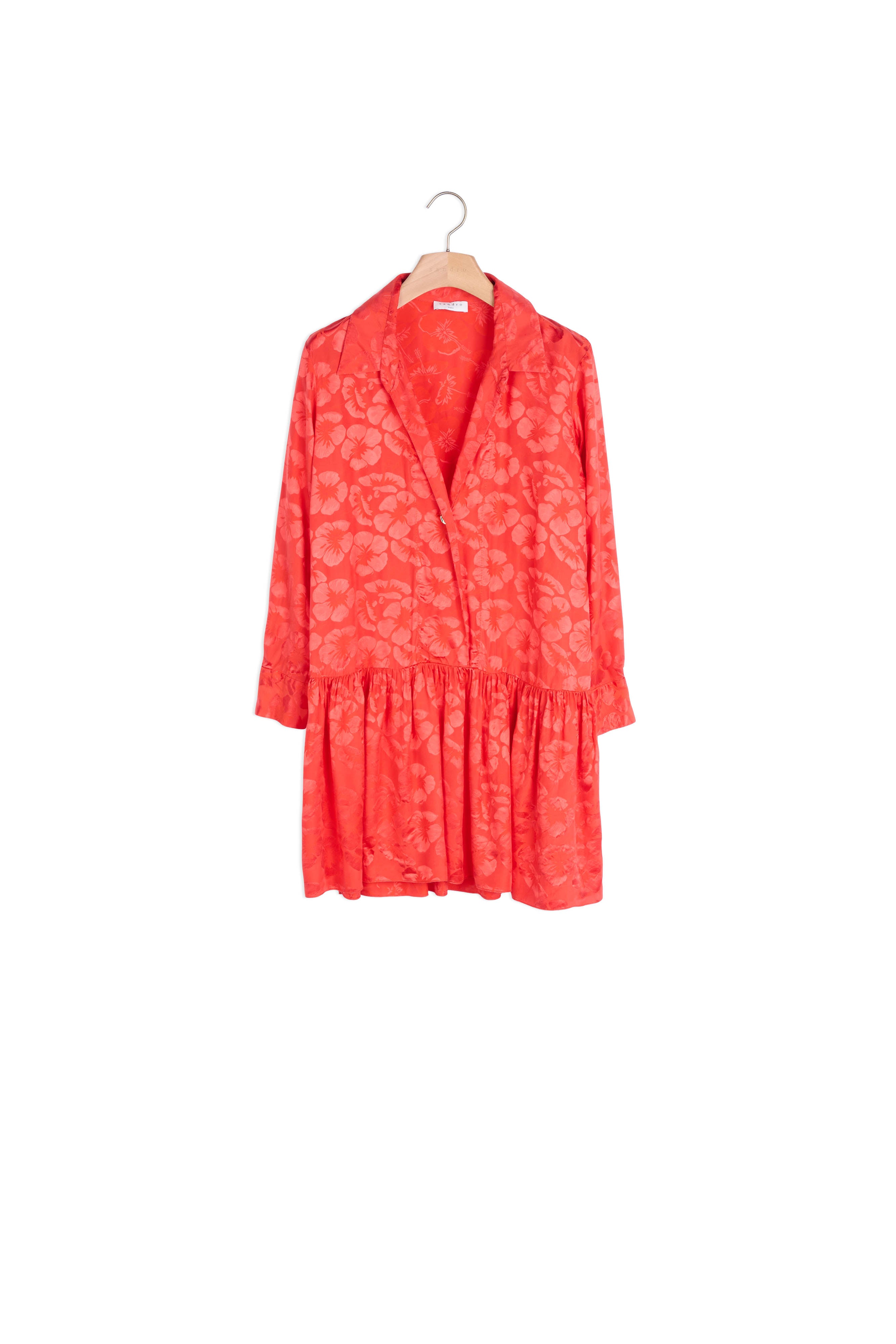 Robe esprit Chemise Sandro seconde main