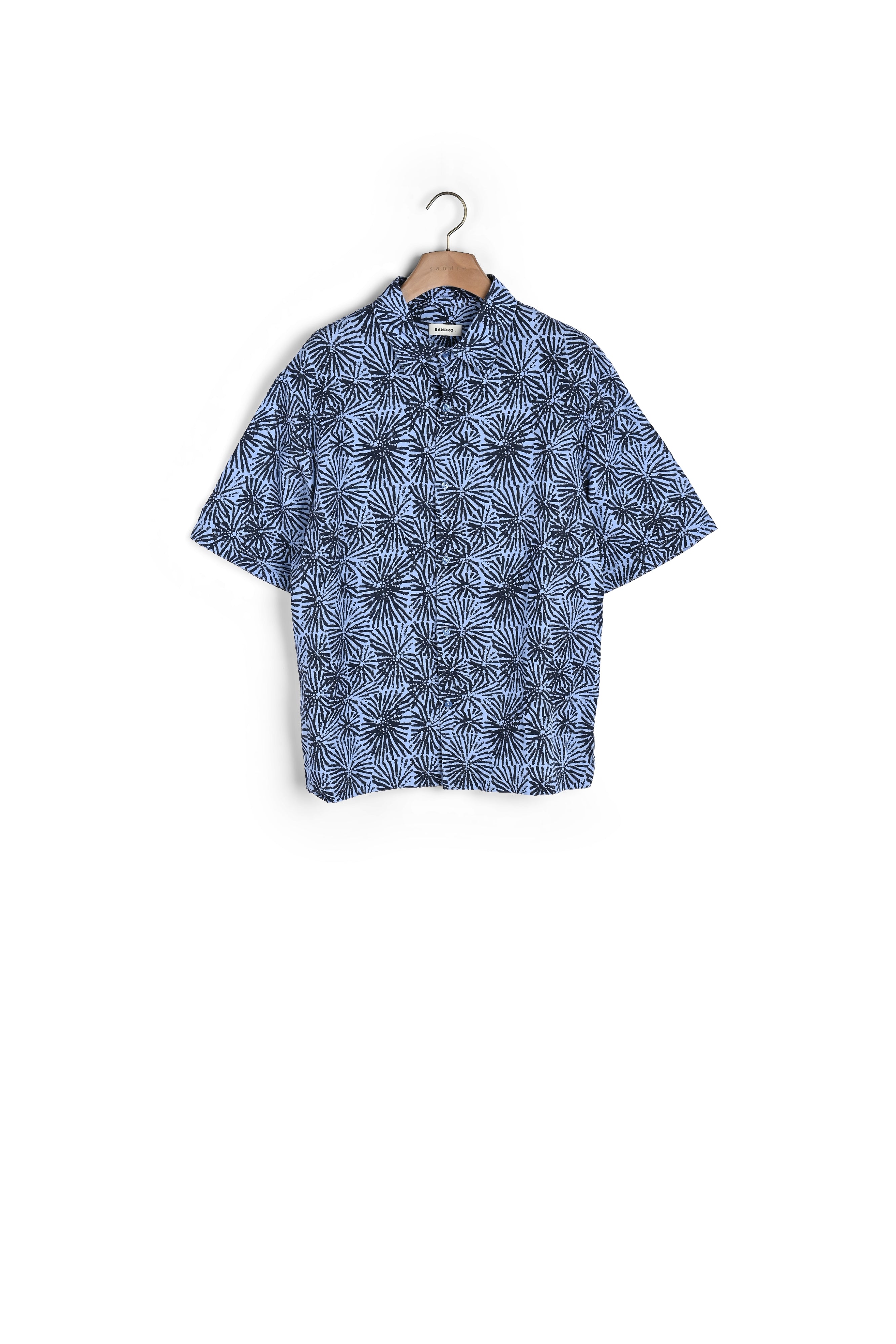 Chemise Marine Sandro seconde main