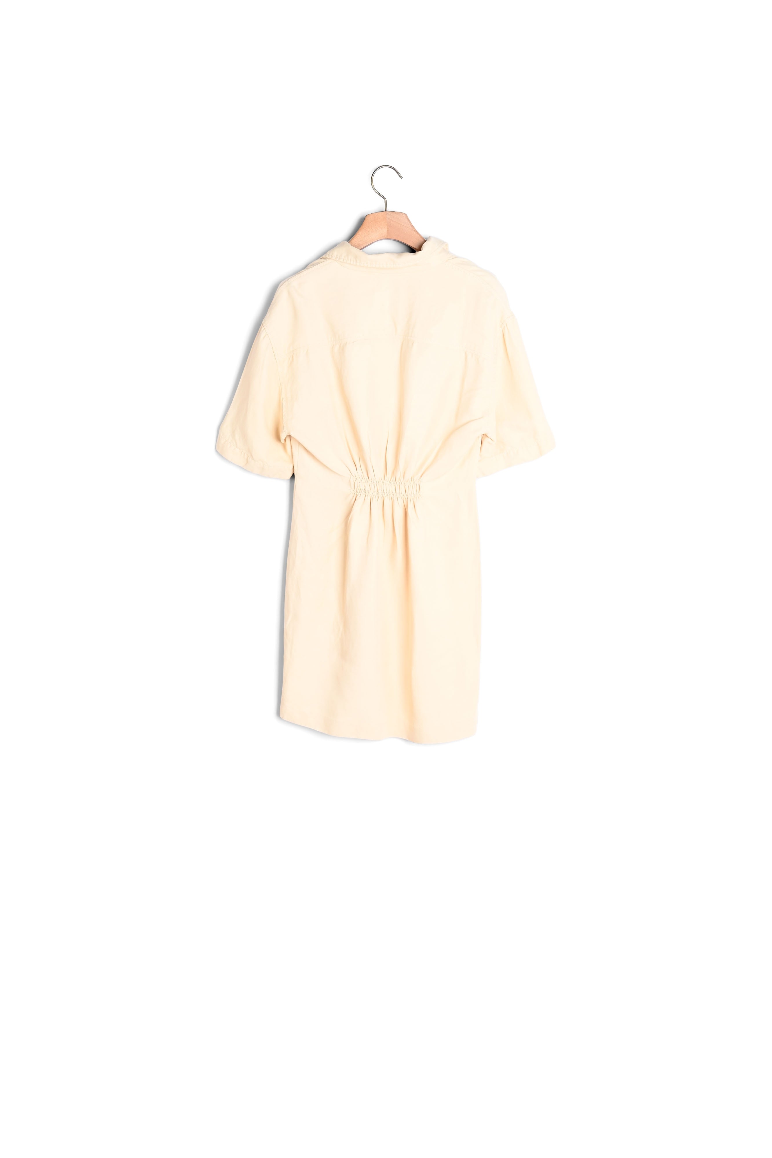 Robe courte drapée à manches courtes Sandro seconde main