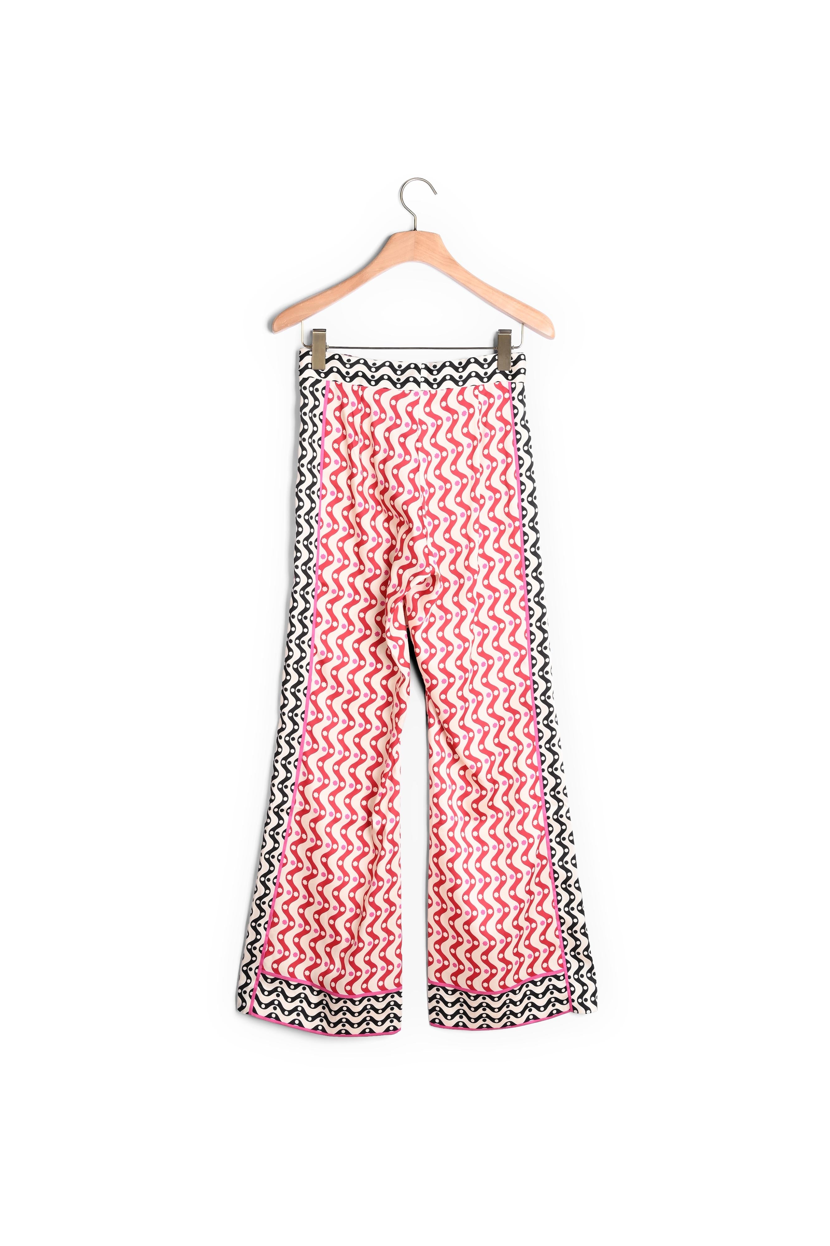 Pantalon fluide imprimé étoiles Sandro seconde main