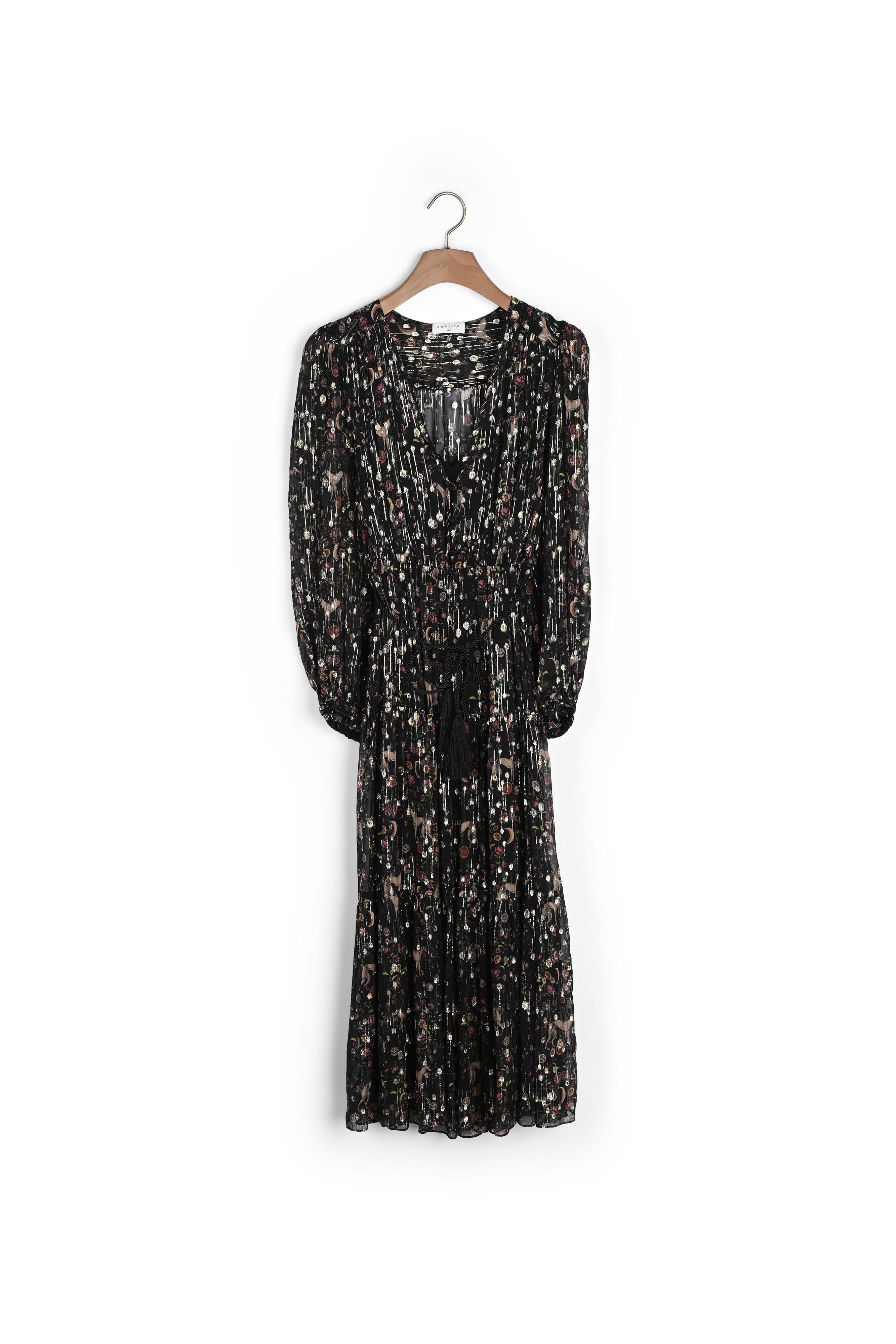 Robe Noir Sandro seconde main