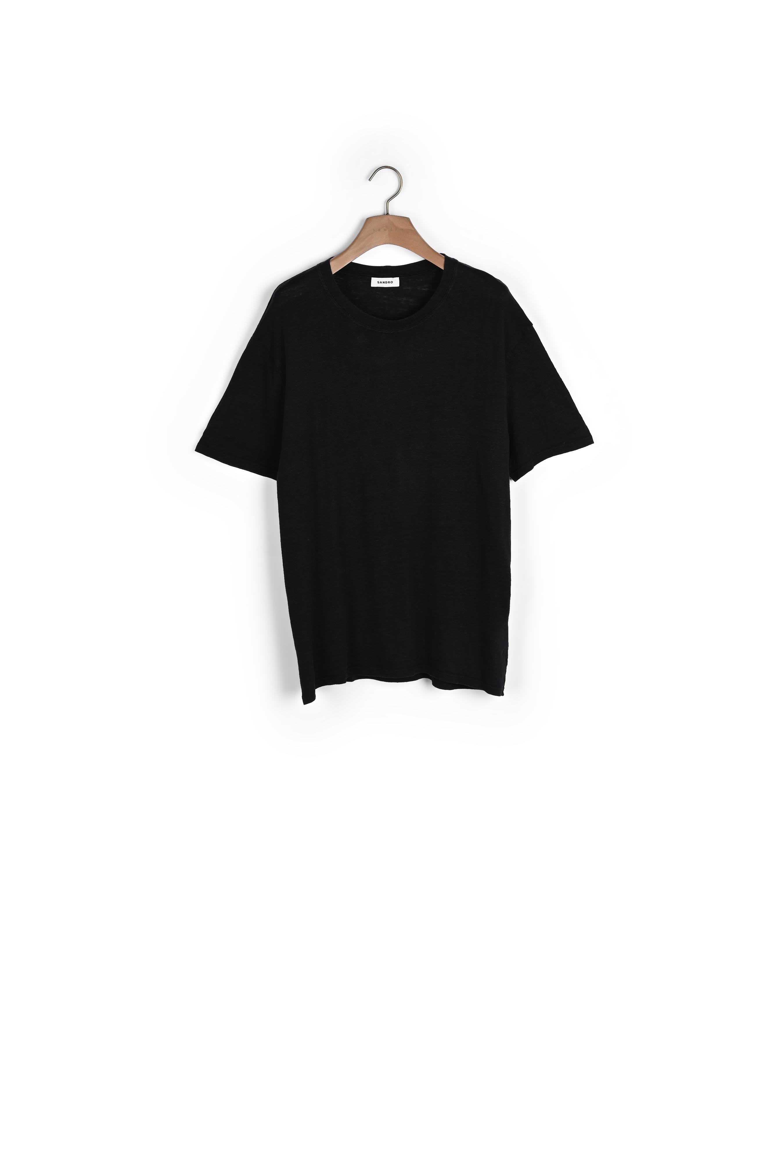 T-shirt en lin Sandro seconde main