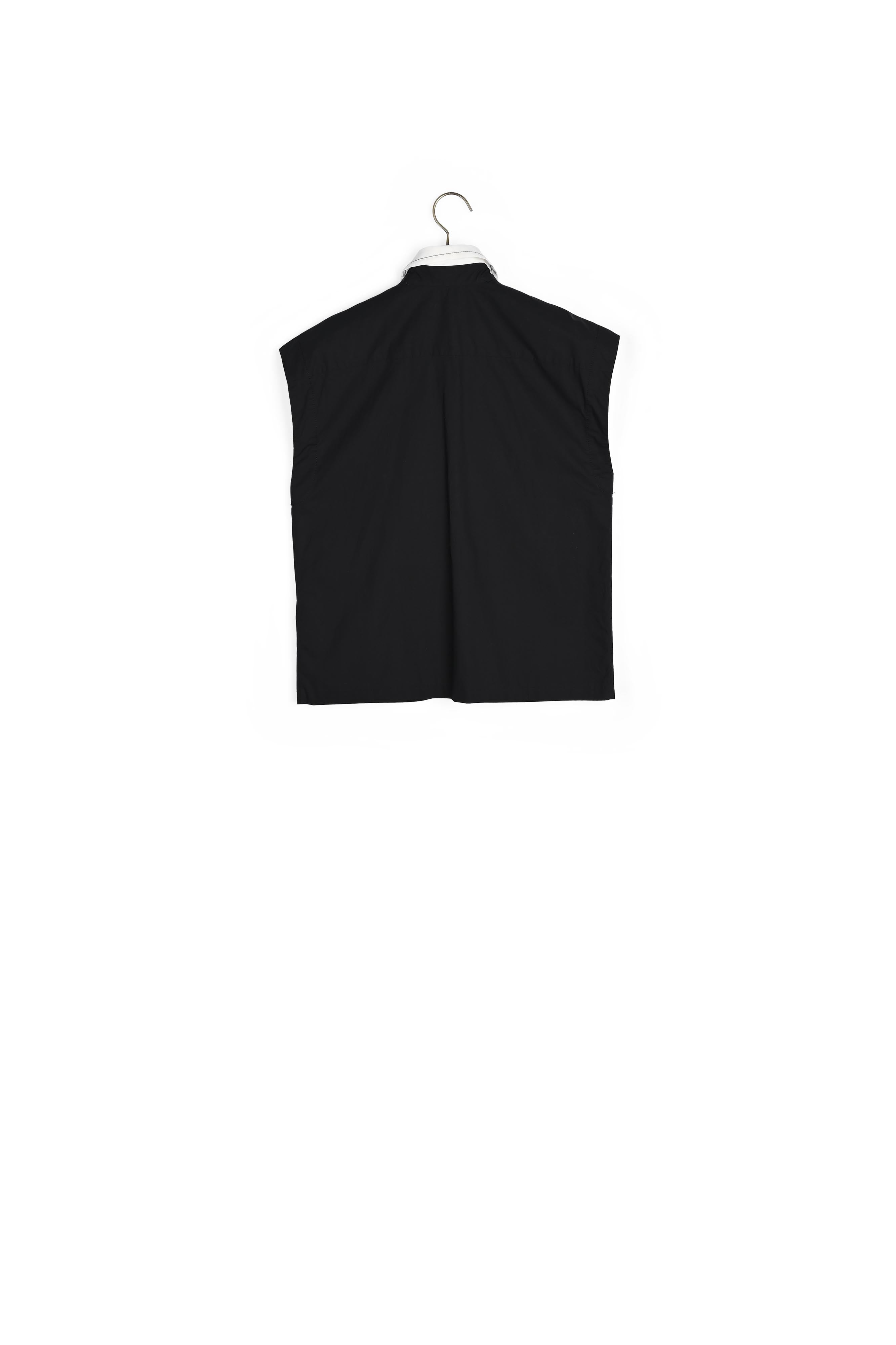 Chemise sans manches en coton biologique Sandro seconde main