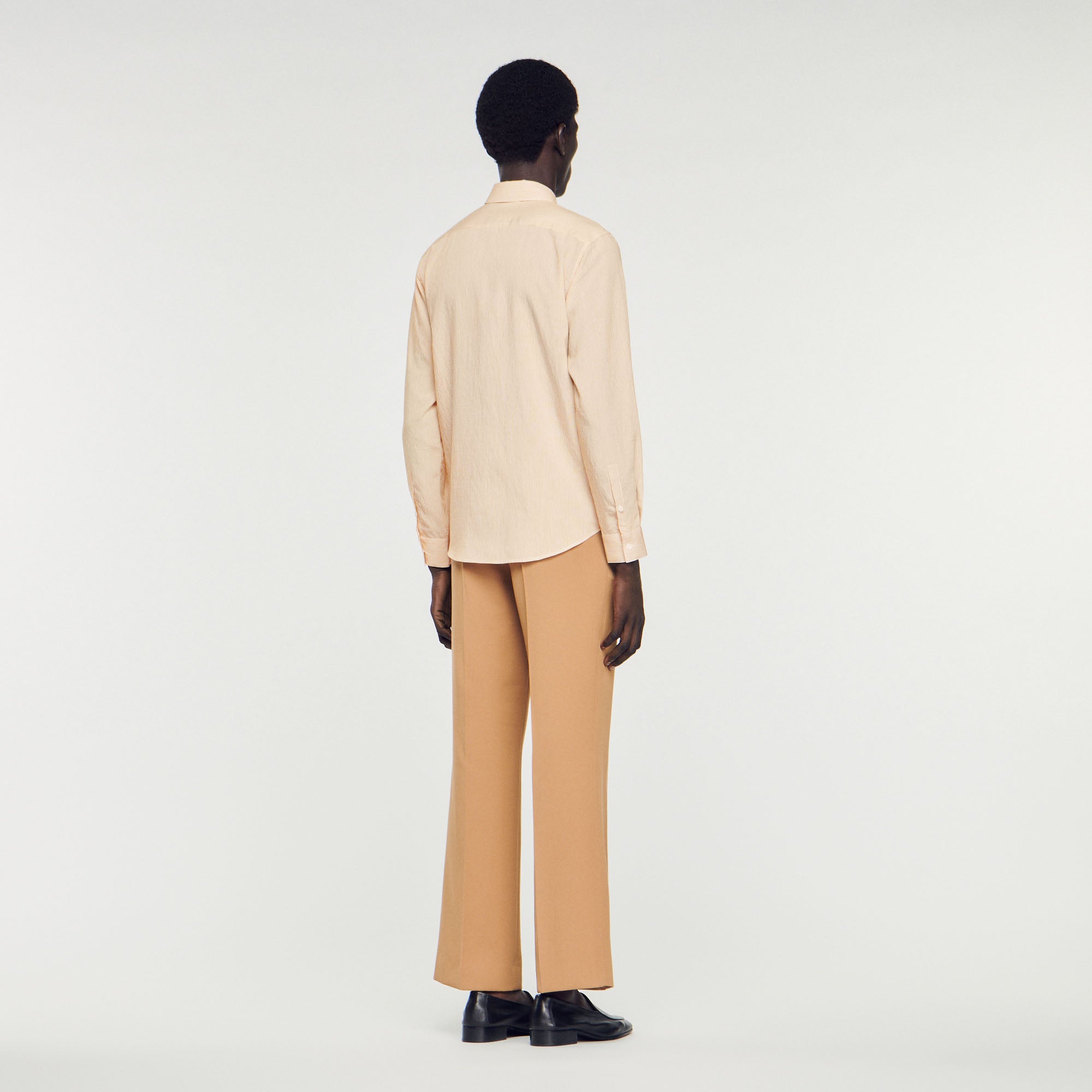 Chemise Rose Clair Sandro seconde main