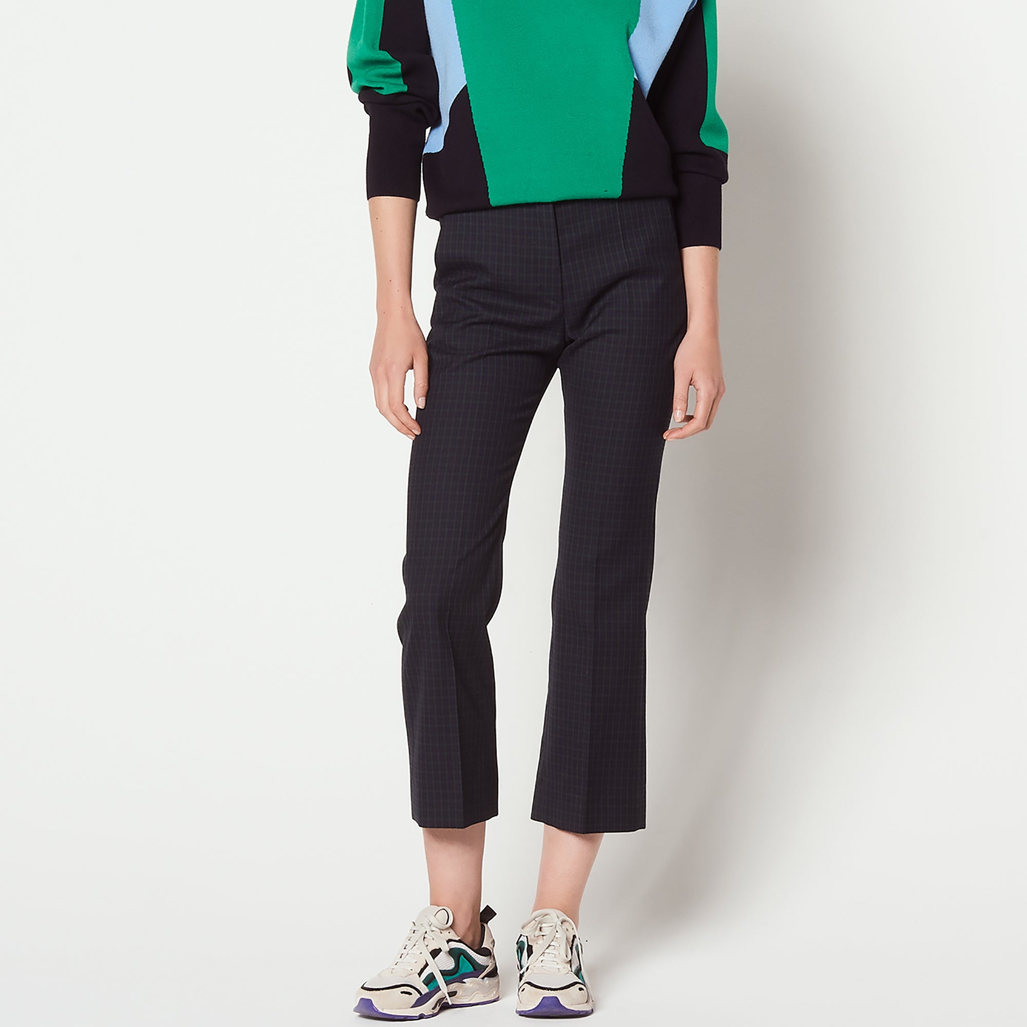 Pantalon taille haute coupe droite Sandro seconde main