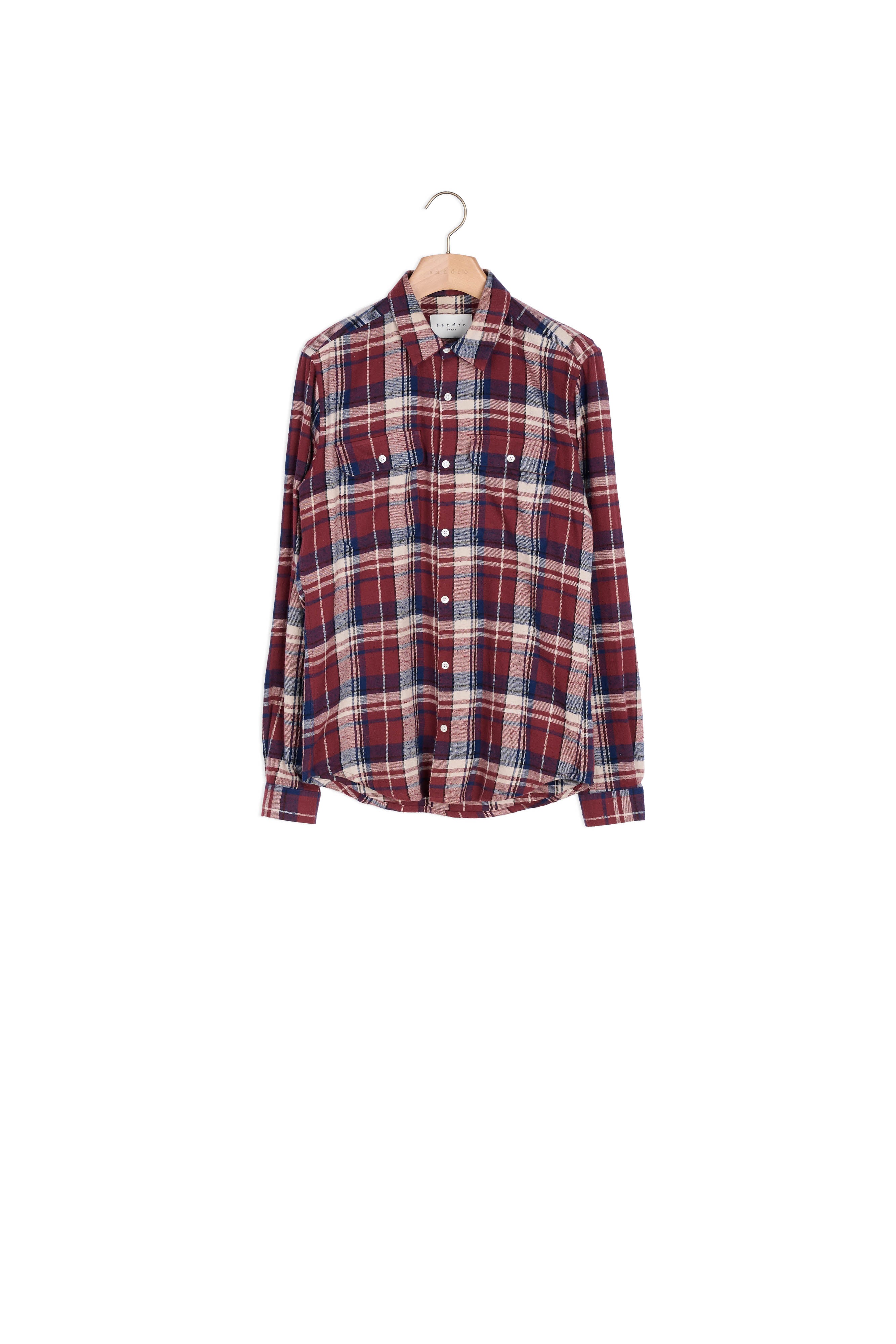 Chemise Bordeaux Sandro seconde main