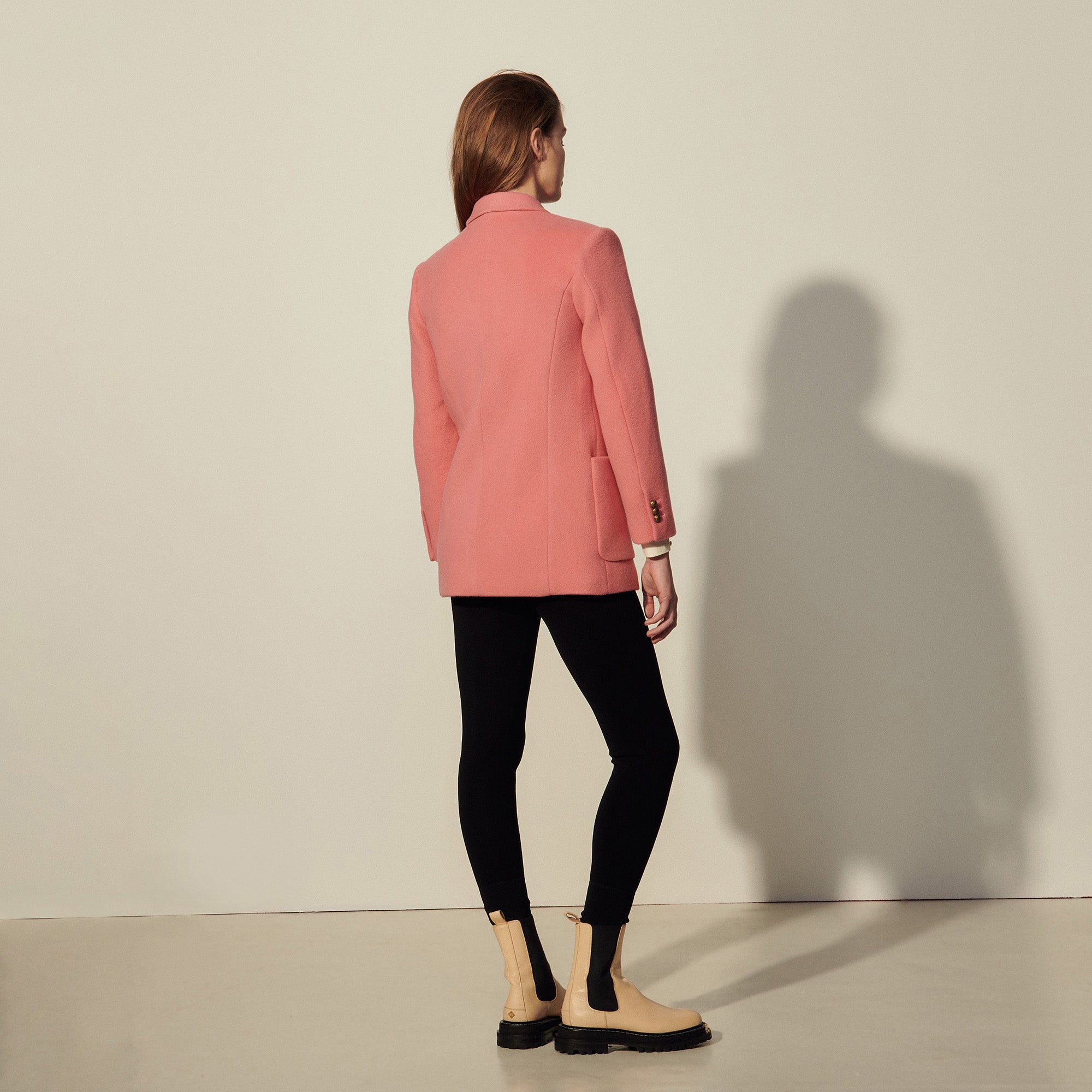 Manteau caban au boutonnage croisé Sandro seconde main