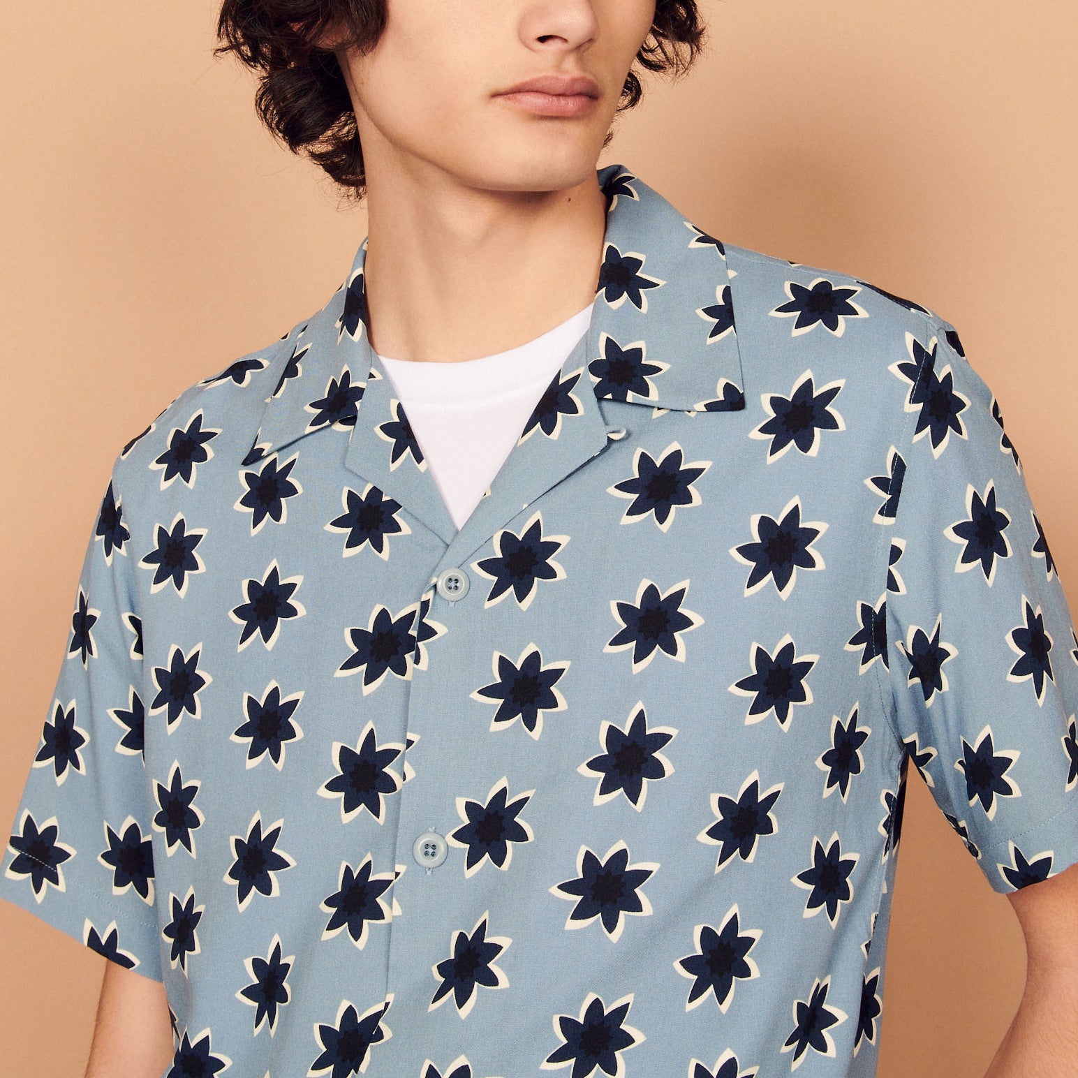 Chemise fluide imprimée Sandro seconde main