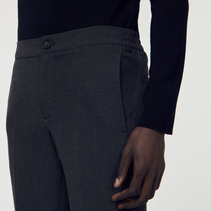 Pantalon en jersey Sandro seconde main