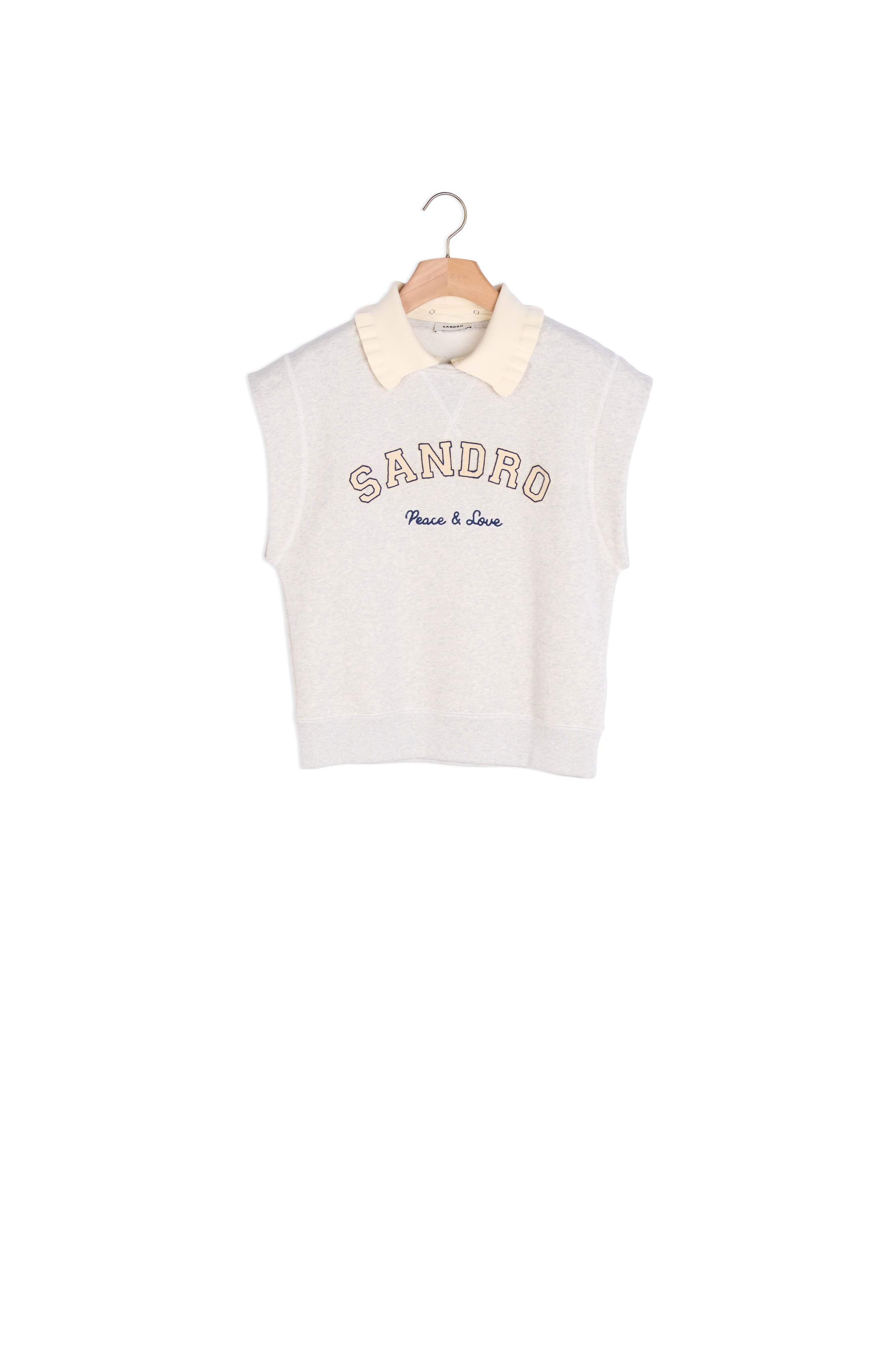 Sweat à col amovible Sandro seconde main