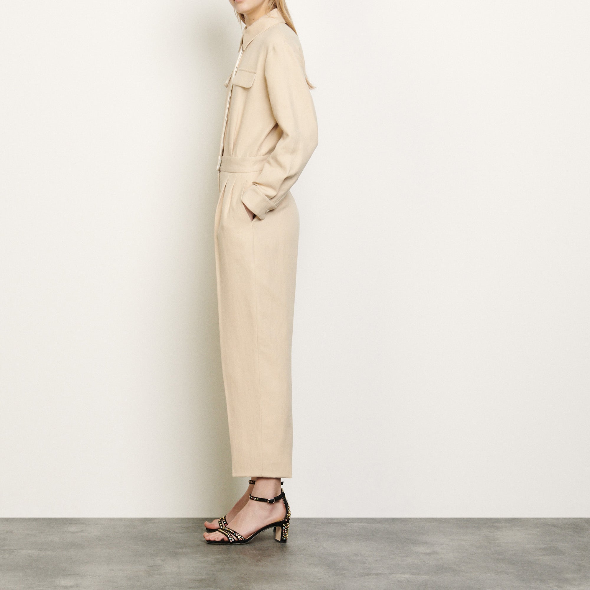 Combinaison Pantalon style aviateur Sandro seconde main