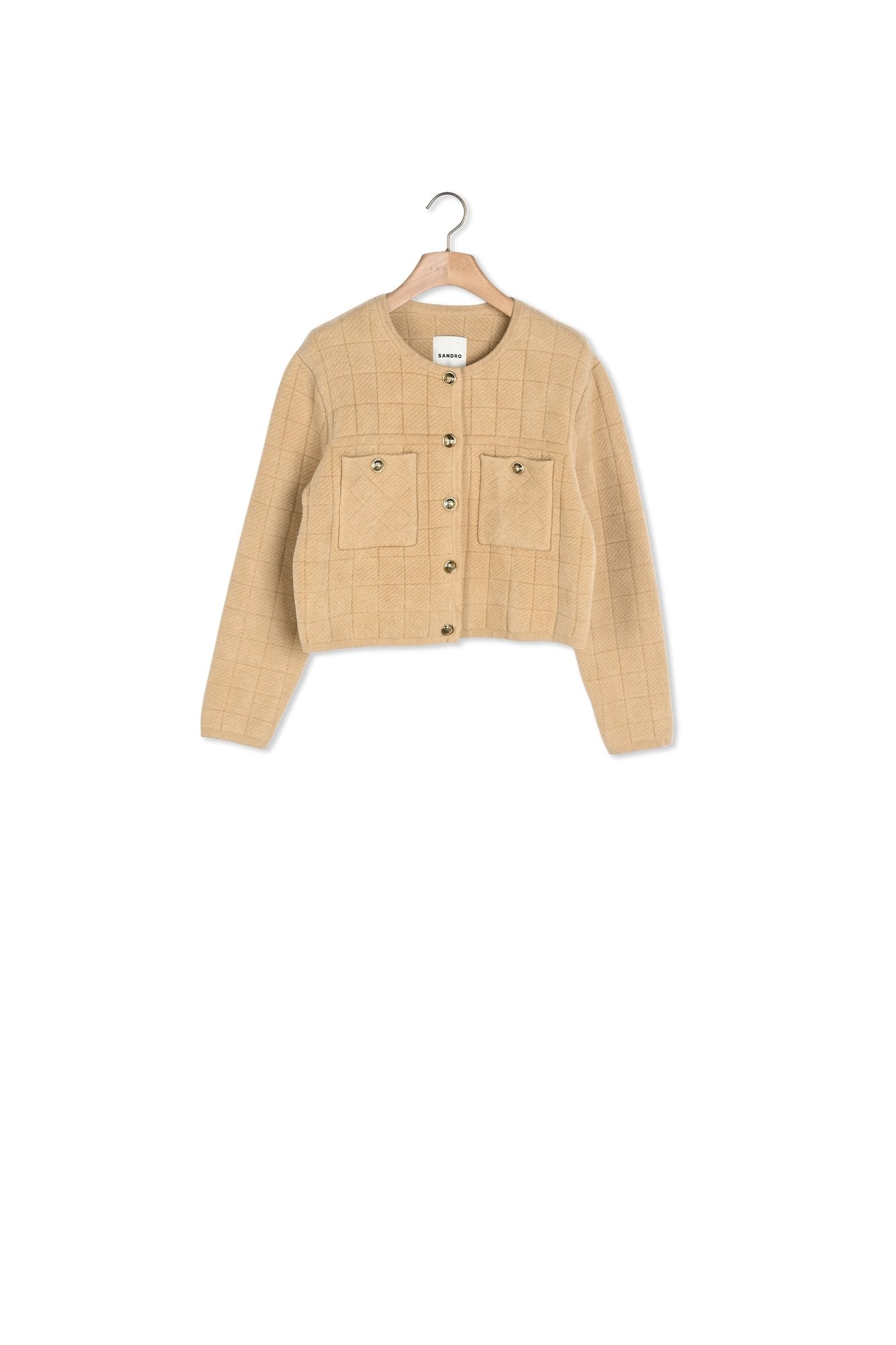 Veste courte en Maille Sandro seconde main