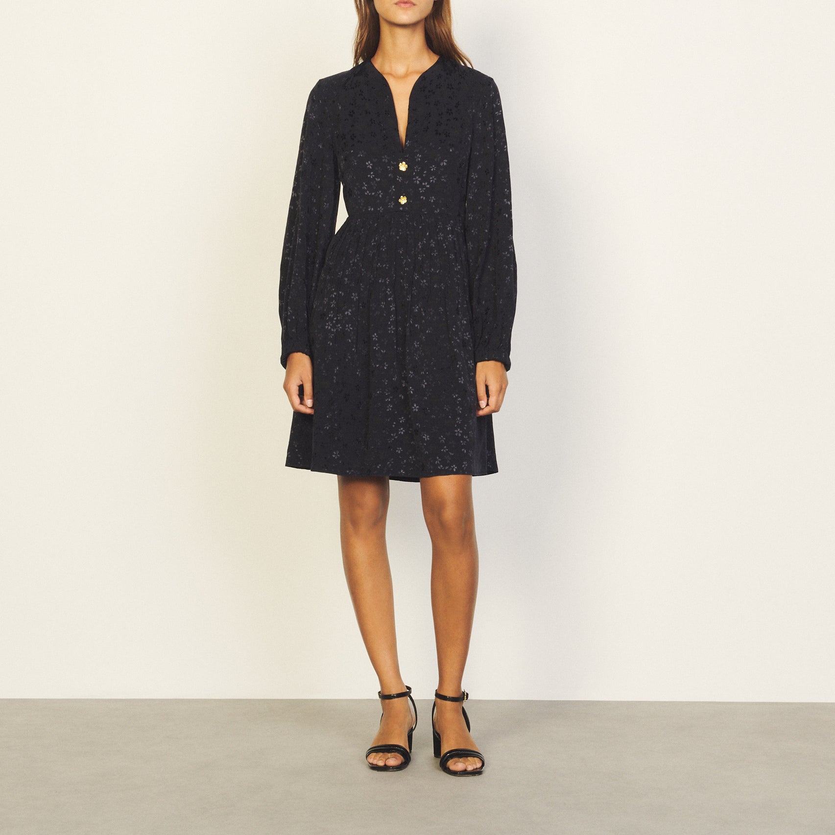 Robe Navy Sandro seconde main