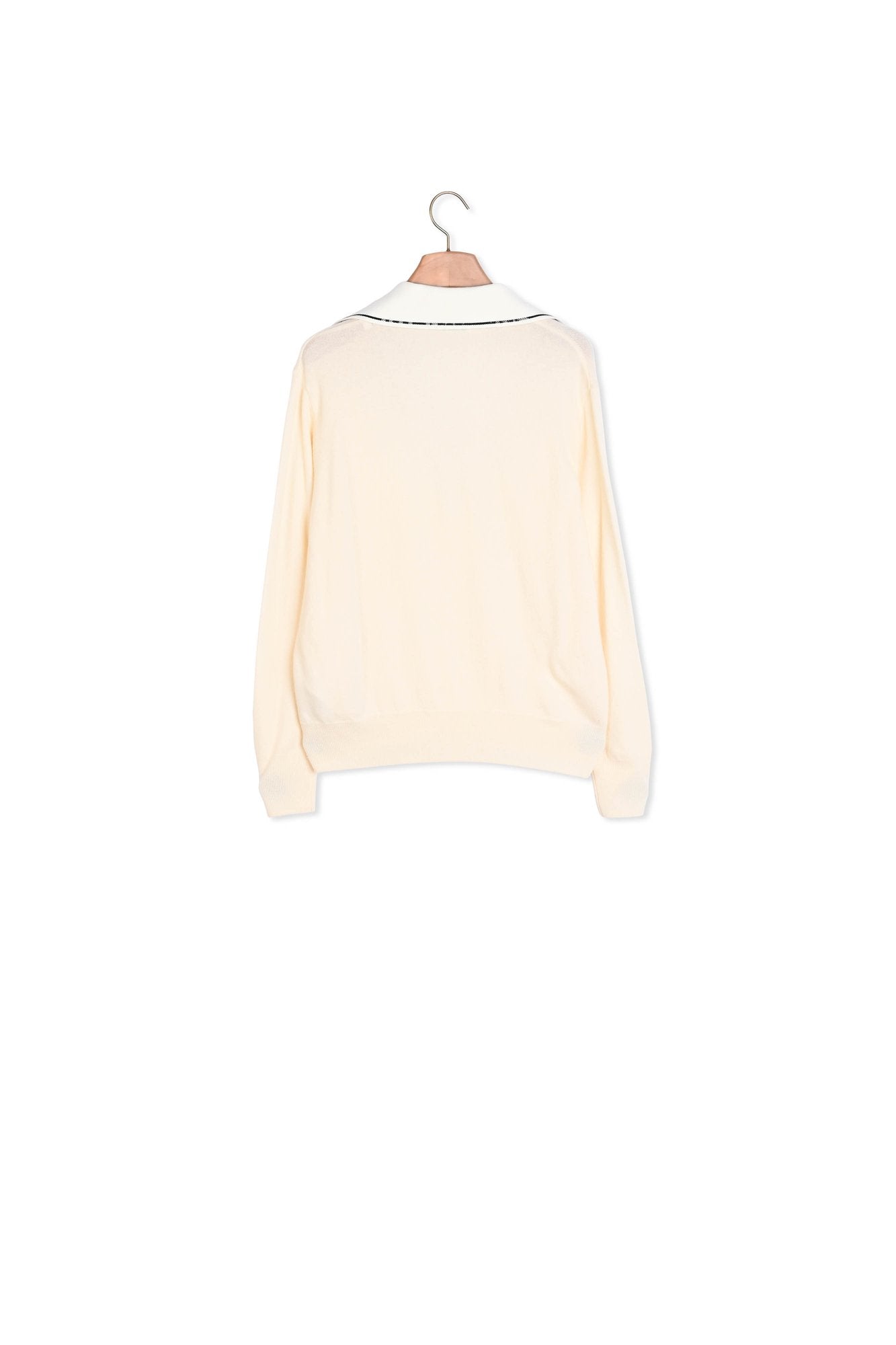 Pull à col polo Sandro seconde main