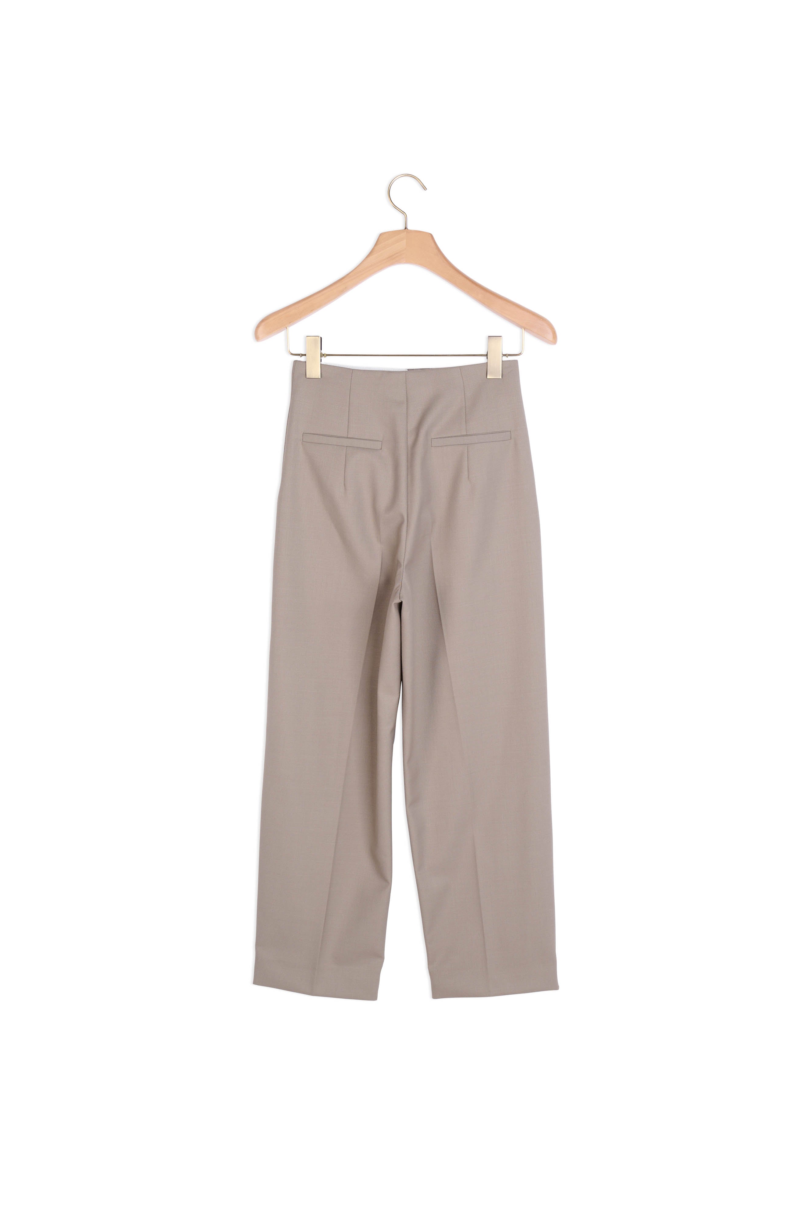 Pantalon de tailleur taille haute Sandro seconde main