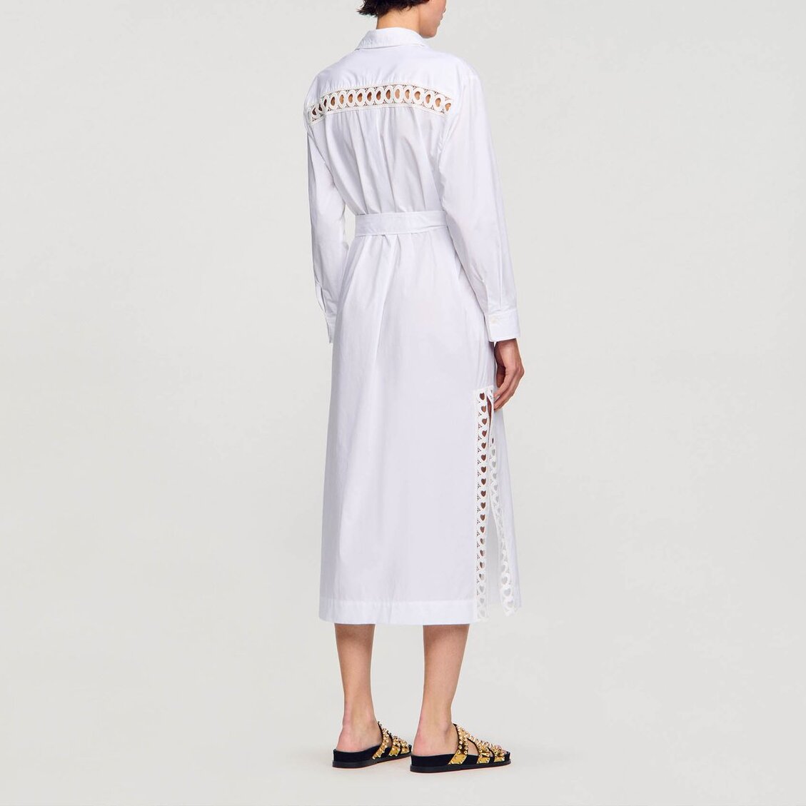 Robe Chemise longue Sandro seconde main